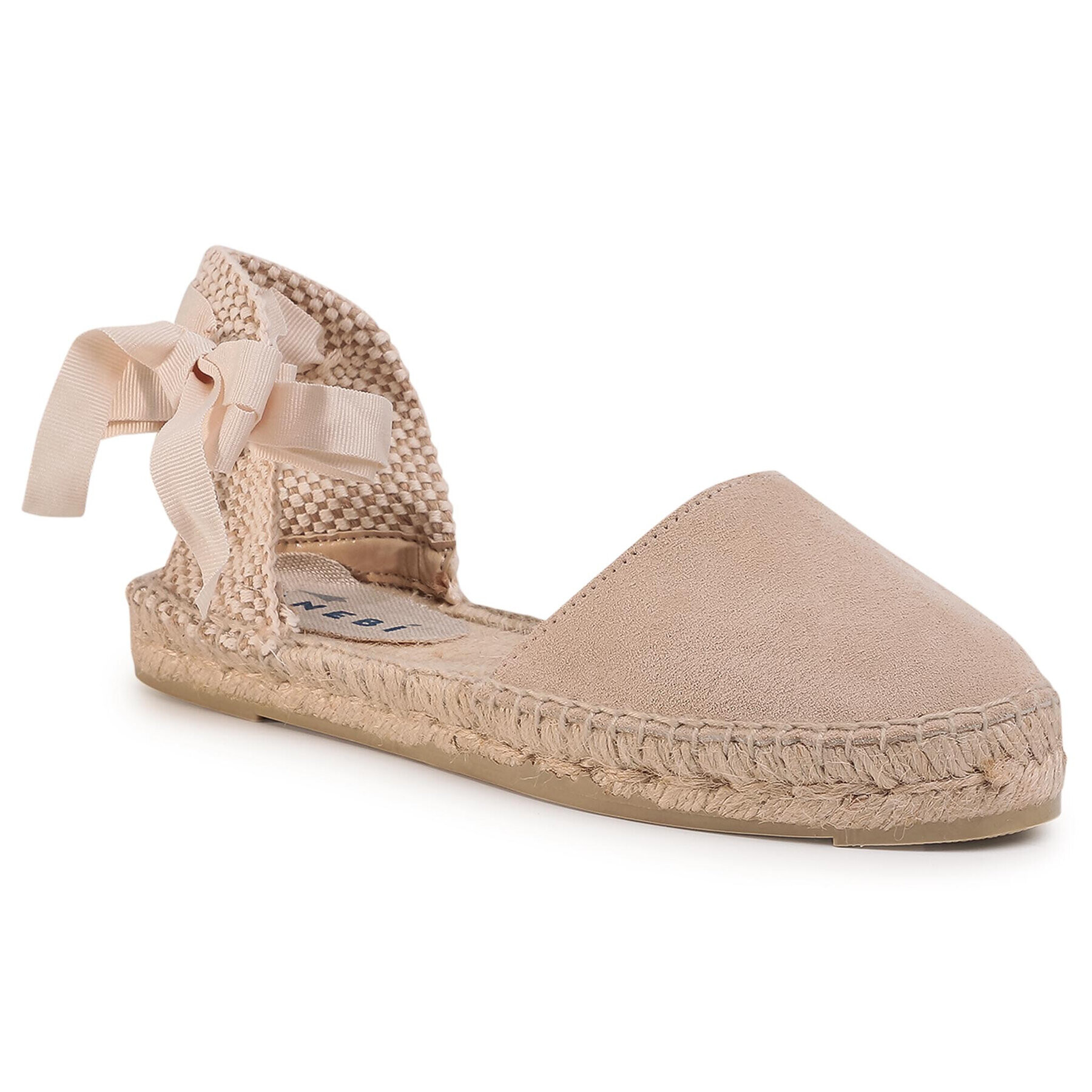 Manebi Espadrile Flat Valenciana K 1.1 P0 Bej - Pled.ro