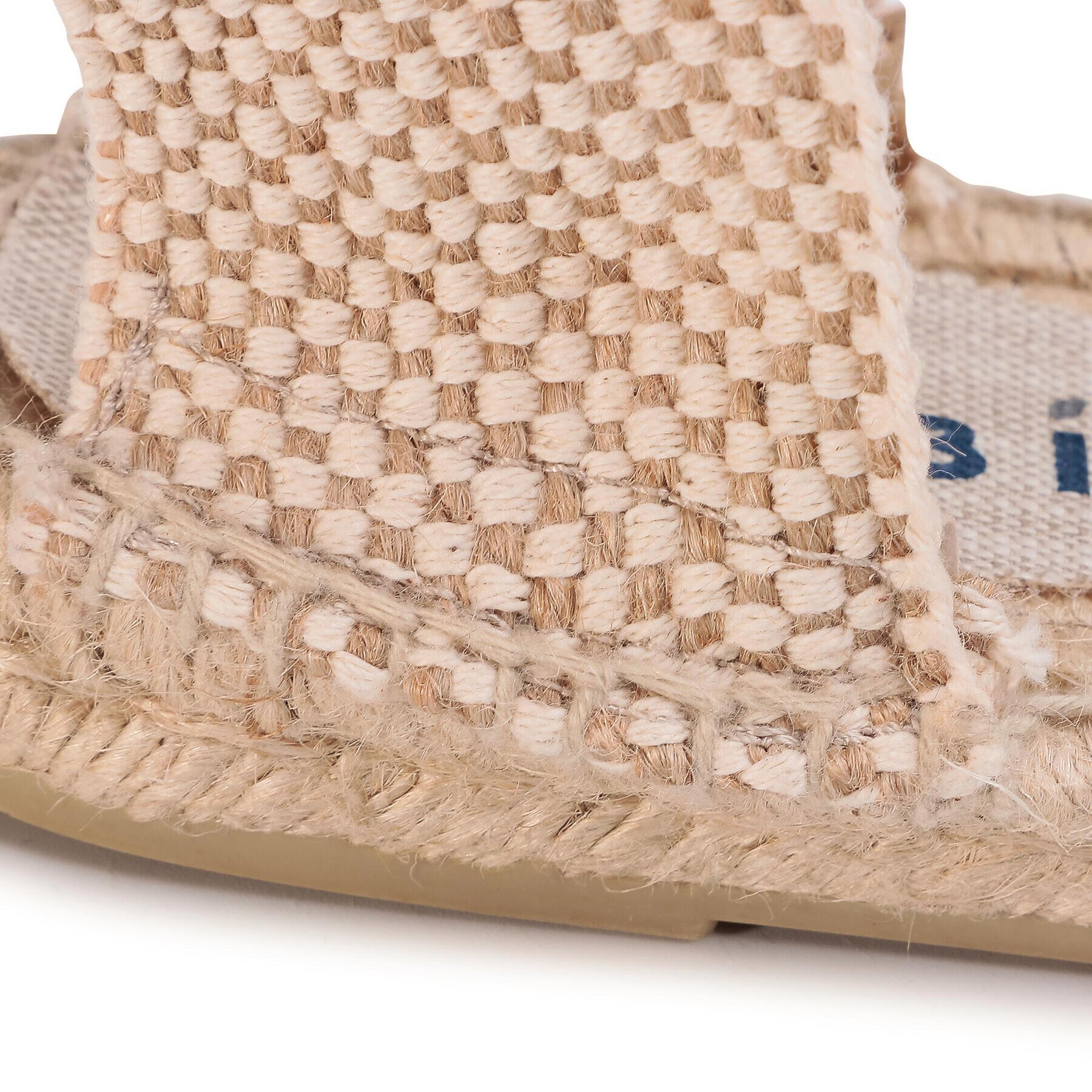 Manebi Espadrile Flat Valenciana K 1.1 P0 Bej - Pled.ro