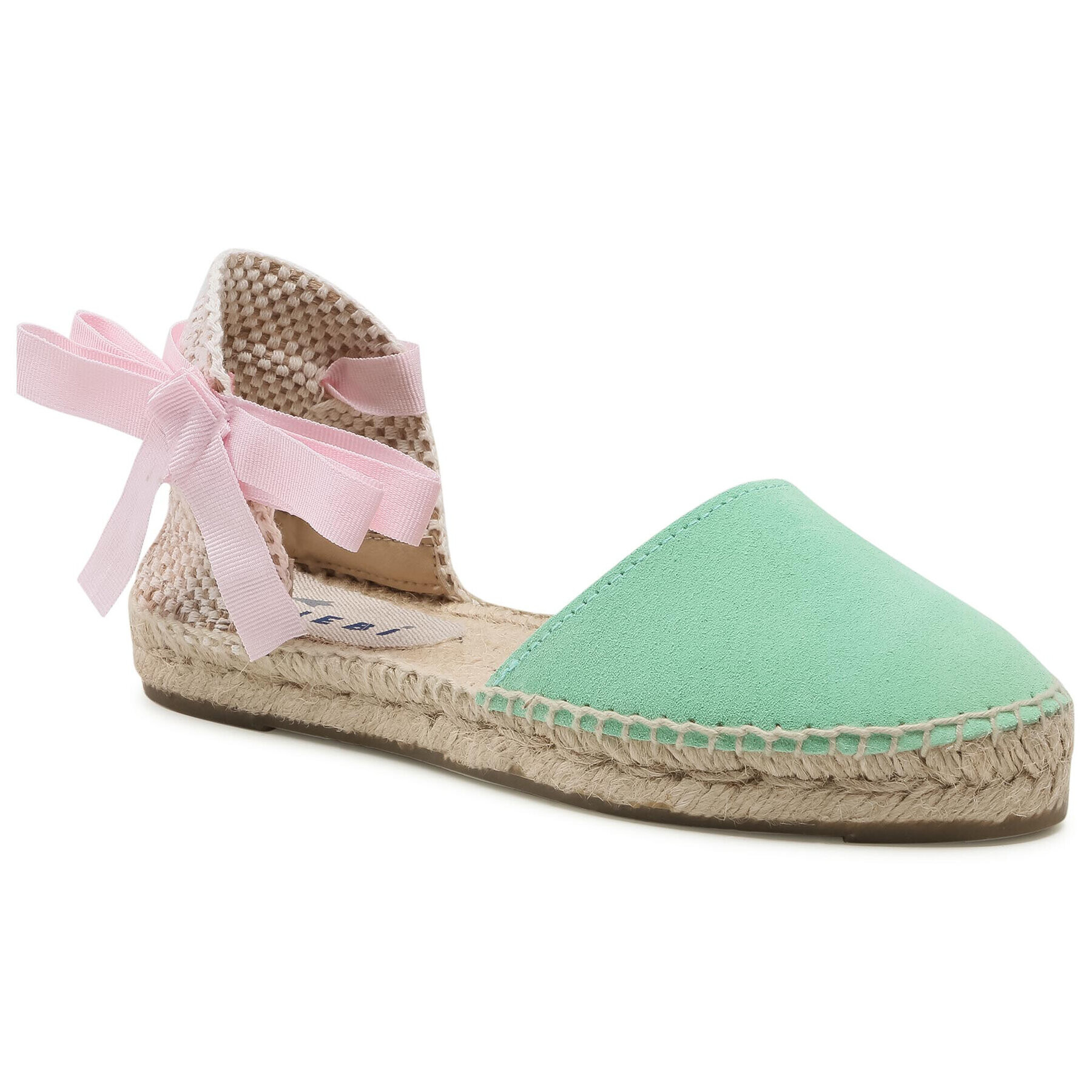 Manebi Espadrile Flat Valenciana M 3.1 P0 Verde - Pled.ro