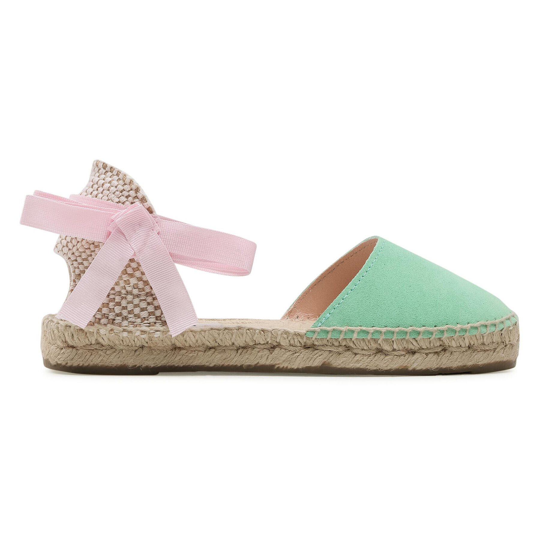 Manebi Espadrile Flat Valenciana M 3.1 P0 Verde - Pled.ro