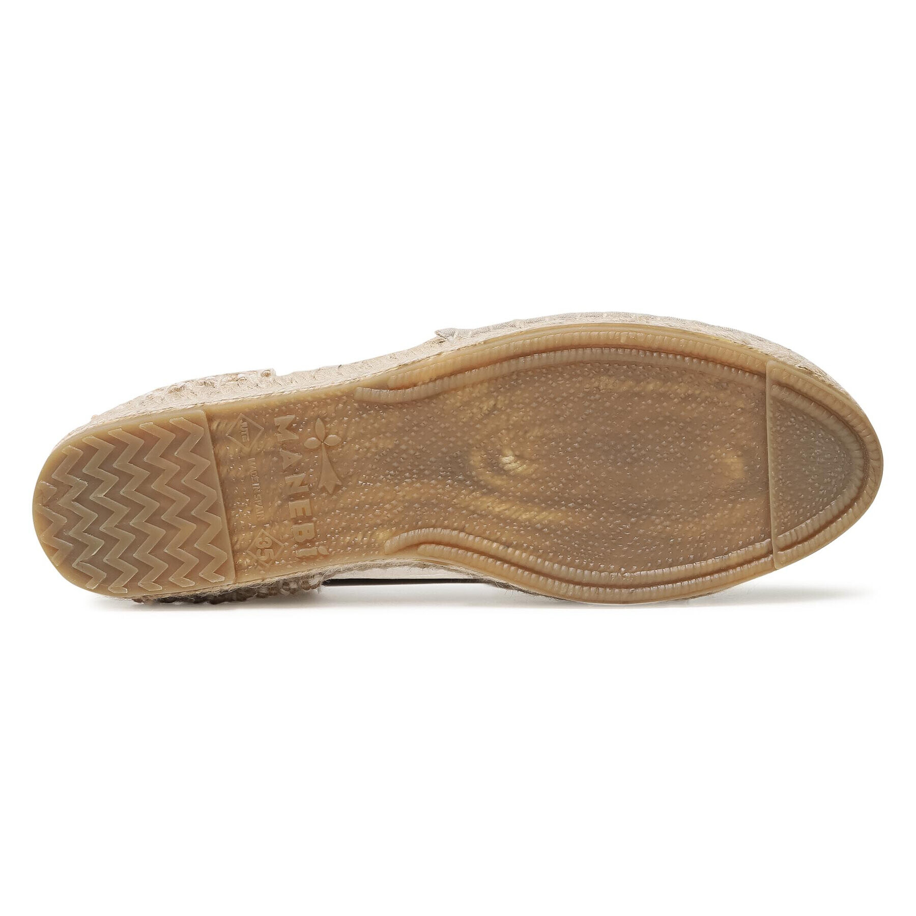 Manebi Espadrile Flat Valenciana O 4.0 P0 Alb - Pled.ro