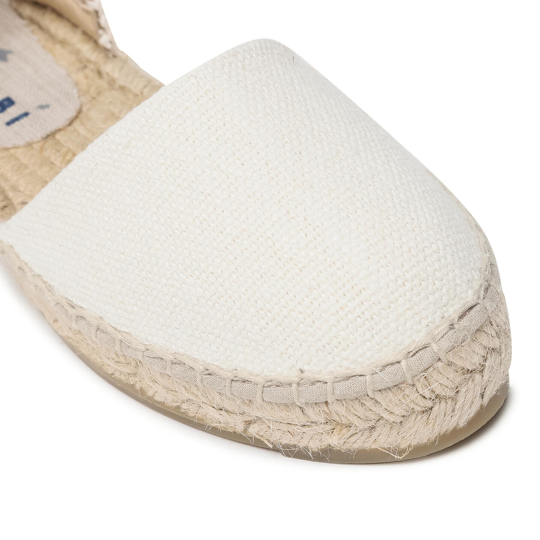 Manebi Espadrile Flat Valenciana O 4.0 P0 Alb - Pled.ro