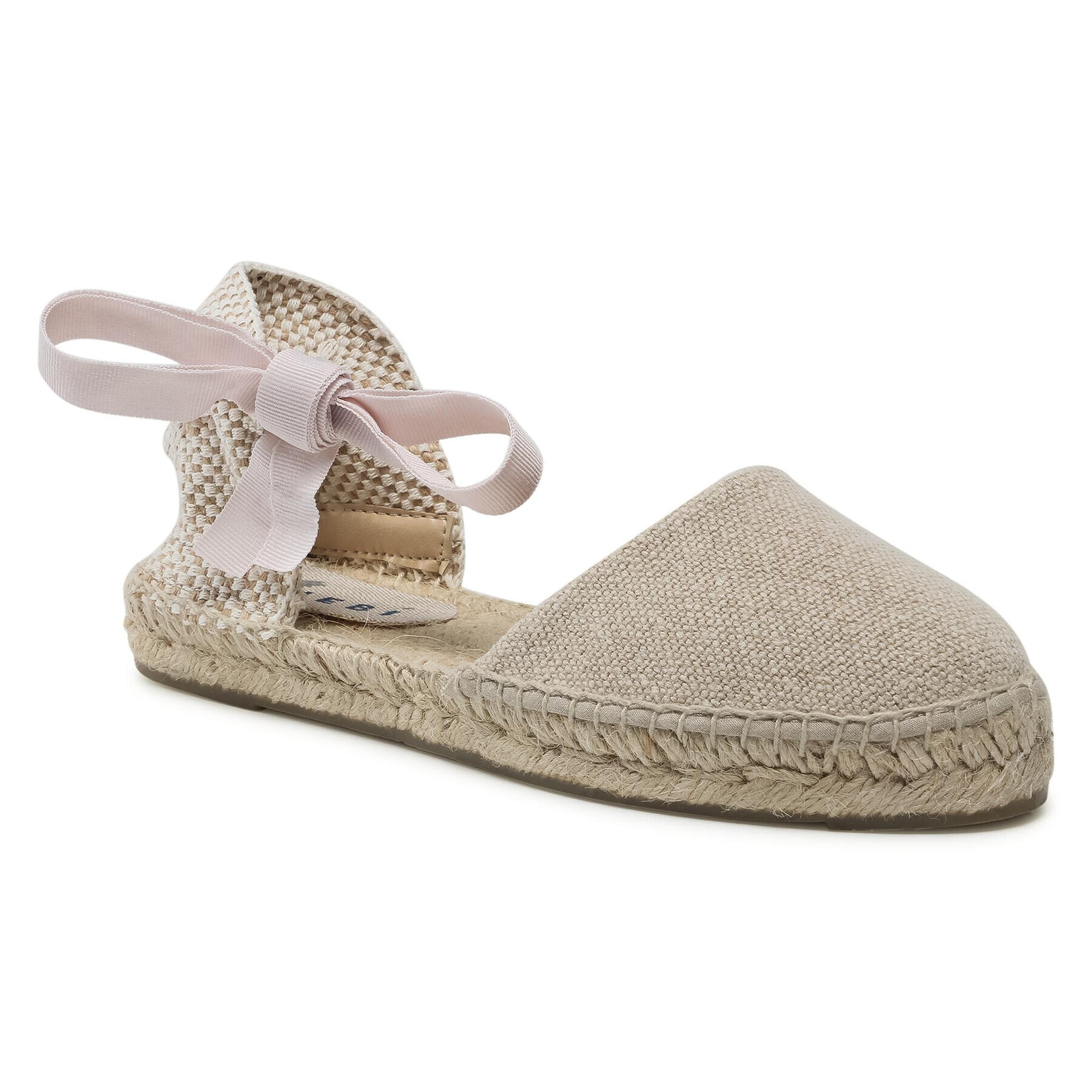 Manebi Espadrile Flat Valenciana O 4.1 P0 Bej - Pled.ro