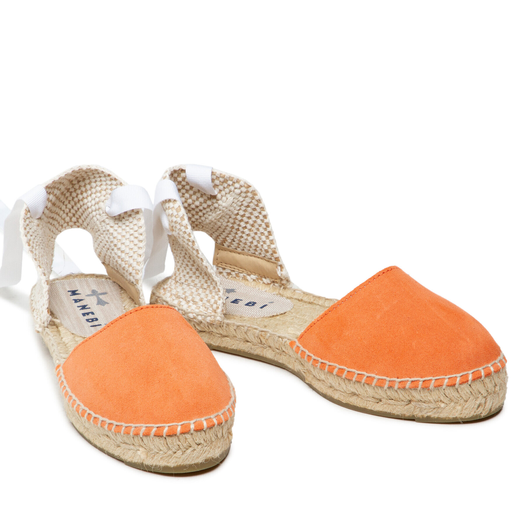 Manebi Espadrile Flat Valenciana R 3.3 P0 Portocaliu - Pled.ro