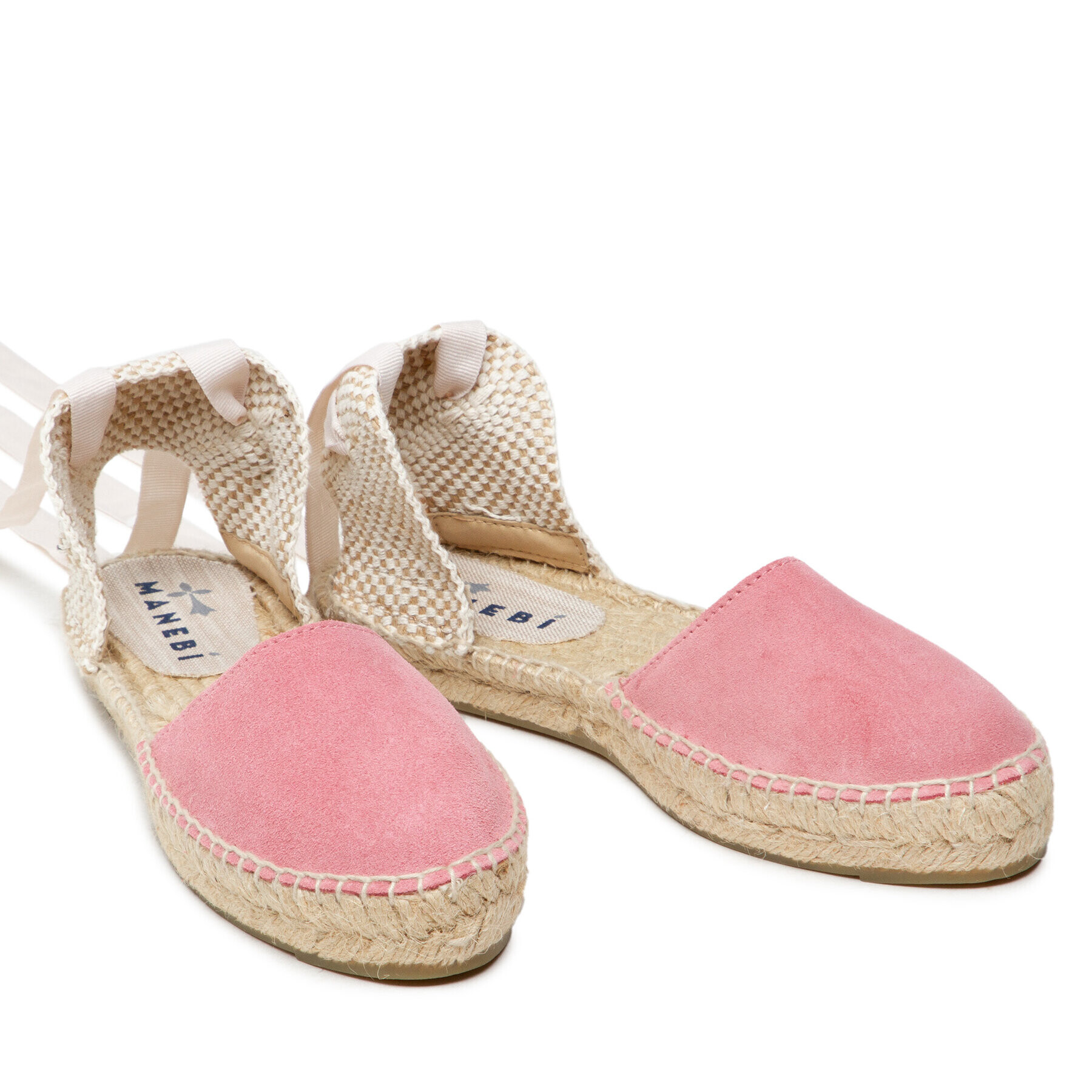 Manebi Espadrile Flat Valenciana R 3.4 P0 Roz - Pled.ro