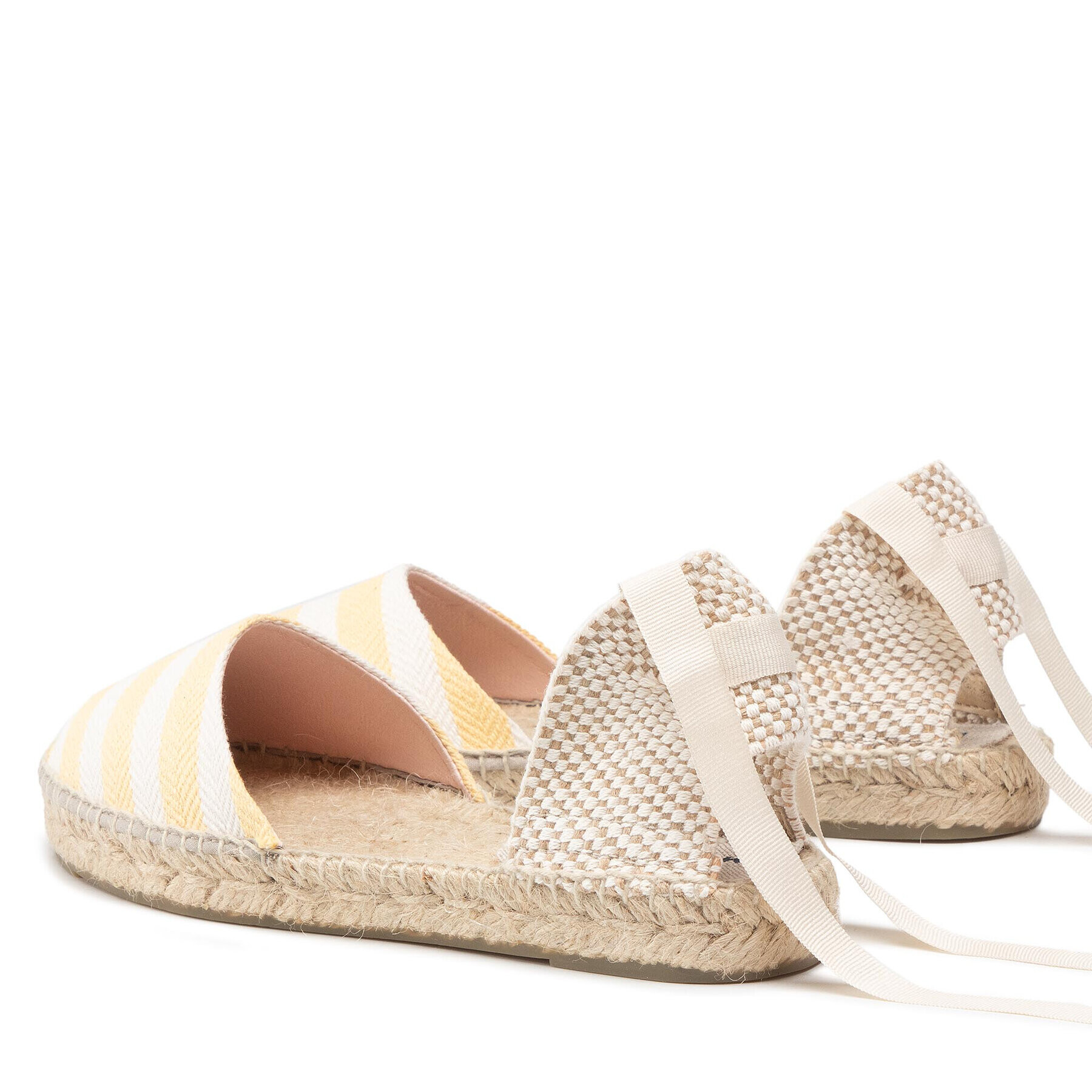 Manebi Espadrile Flat Valenciana T 1.9 P0 Bej - Pled.ro