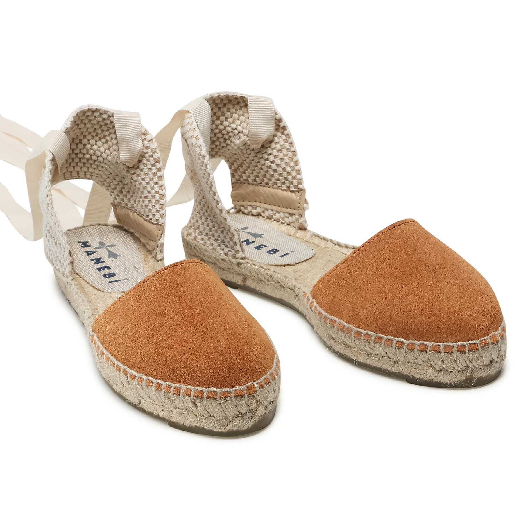 Manebi Espadrile Flat Valenciana W 1.1 P0 Maro - Pled.ro