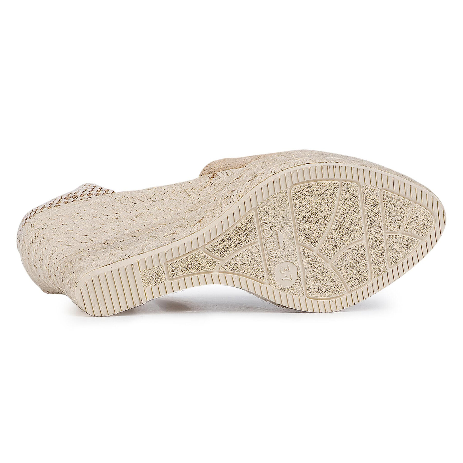 Manebi Espadrile Heart Shape Wedges M 1.1 WH Bej - Pled.ro