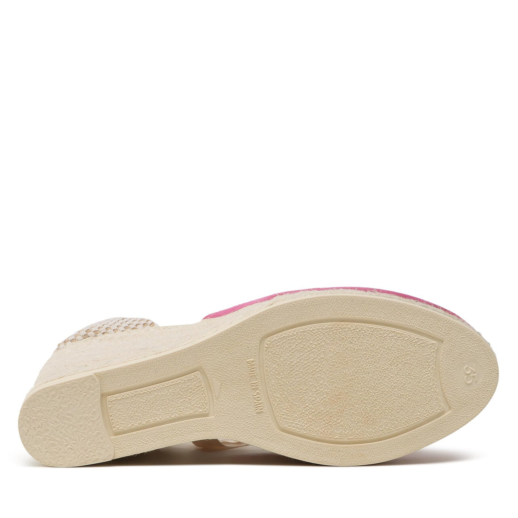 Manebi Espadrile Low Wedge Espadrilles R 1.0 WL Roz - Pled.ro