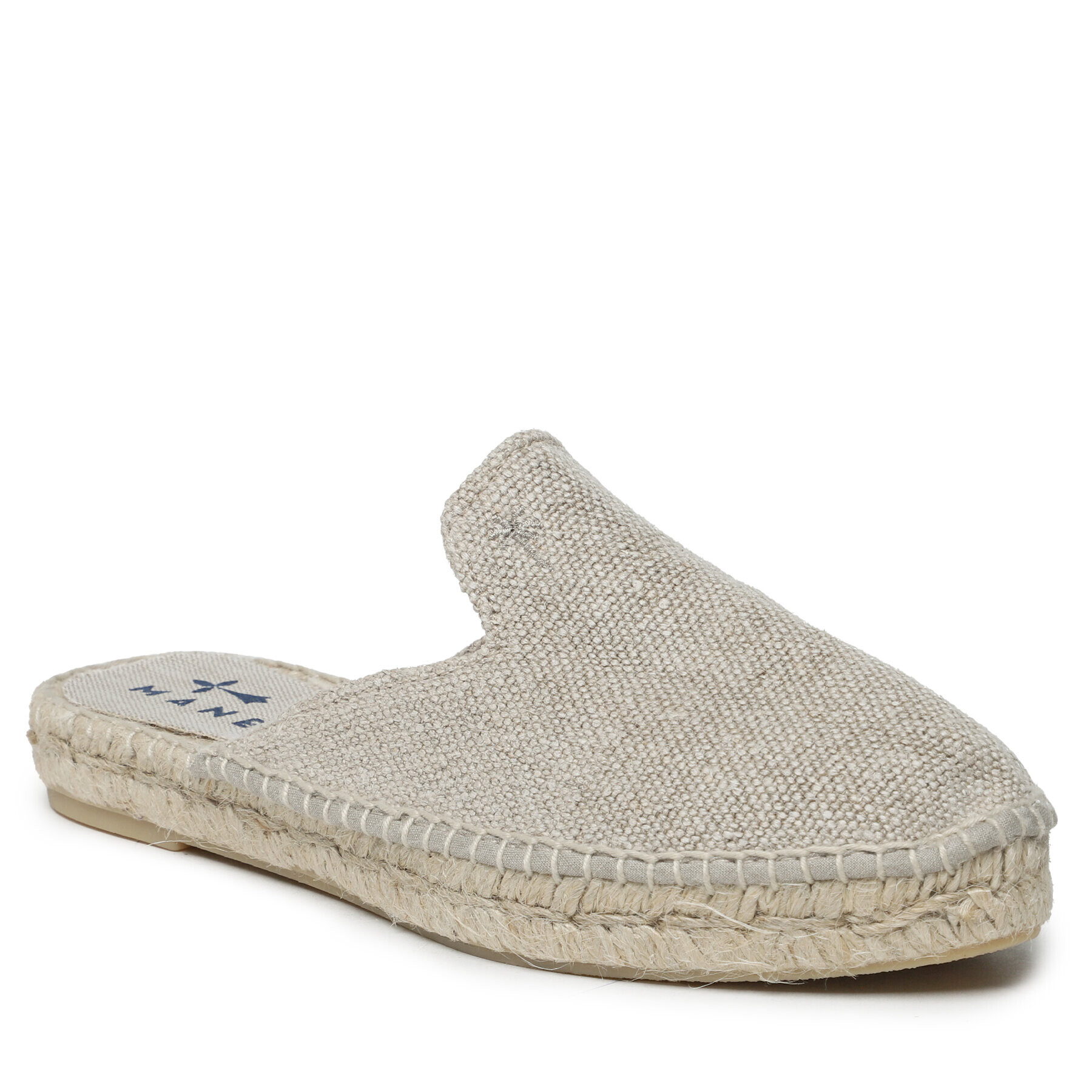 Manebi Espadrile Mules O 7.1 M0 Bej - Pled.ro