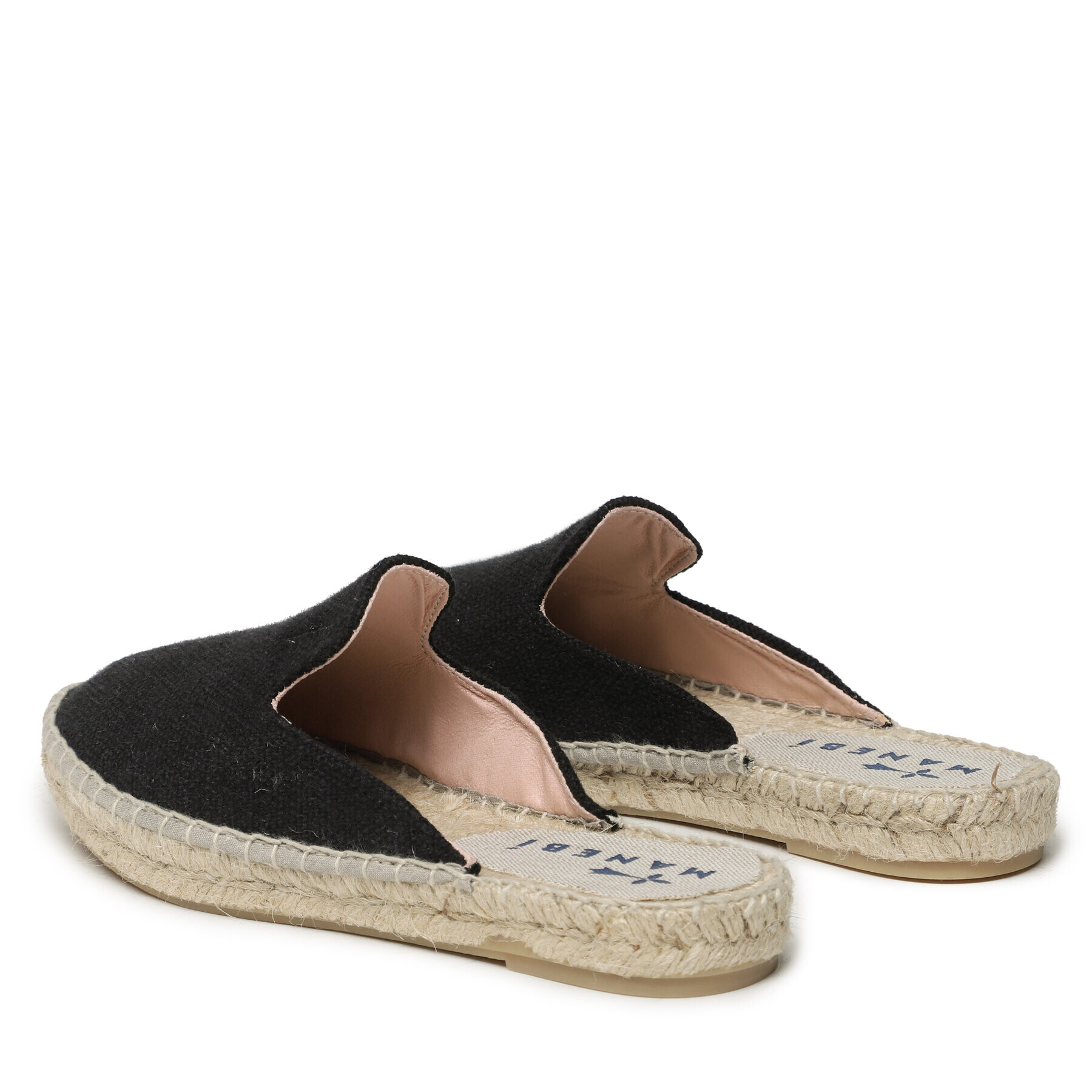 Manebi Espadrile Mules O 7.9 Negru - Pled.ro