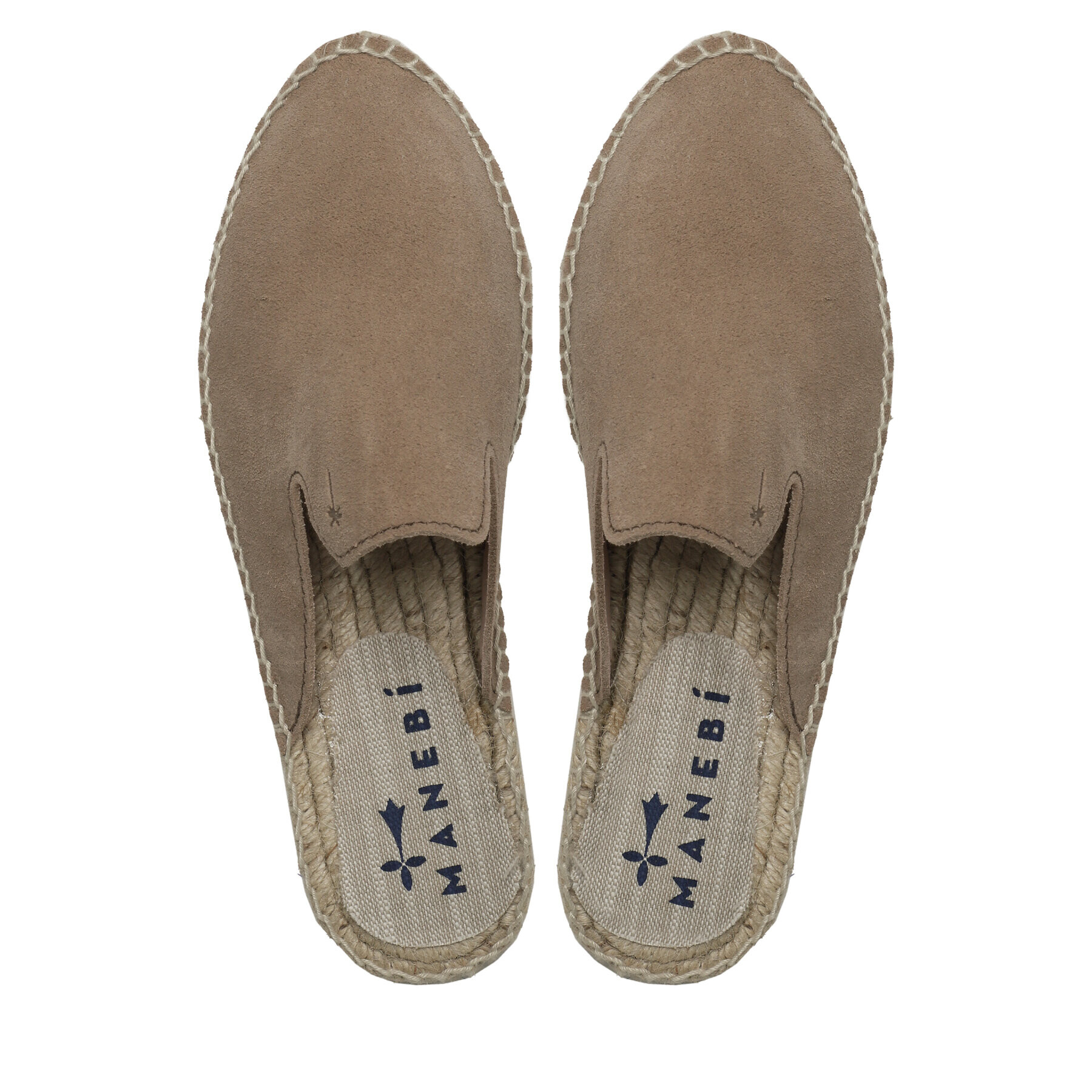 Manebi Espadrile Mules W 1.9 M0 Maro - Pled.ro