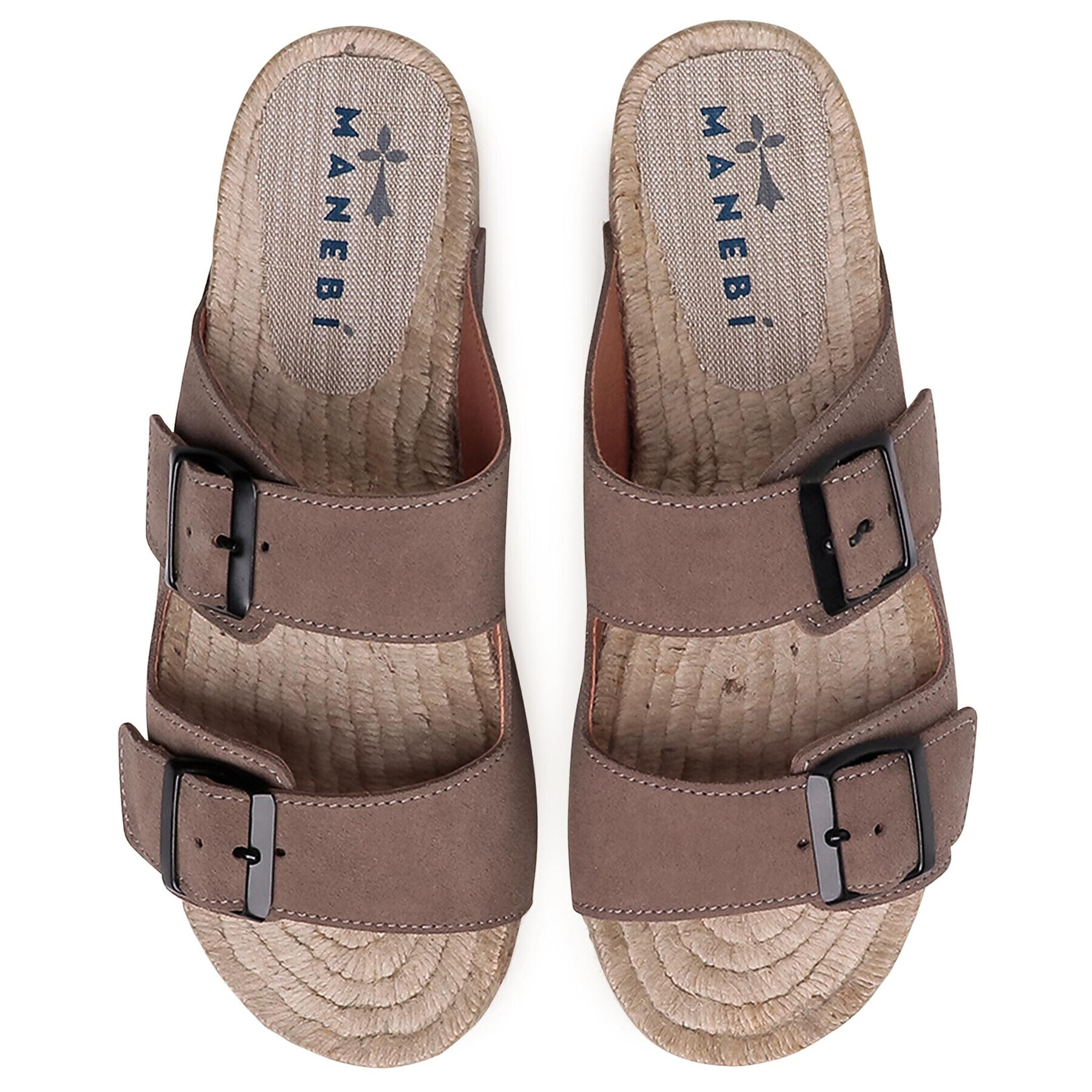 Manebi Espadrile Nordic Sandals K 1.9 R0 Maro - Pled.ro