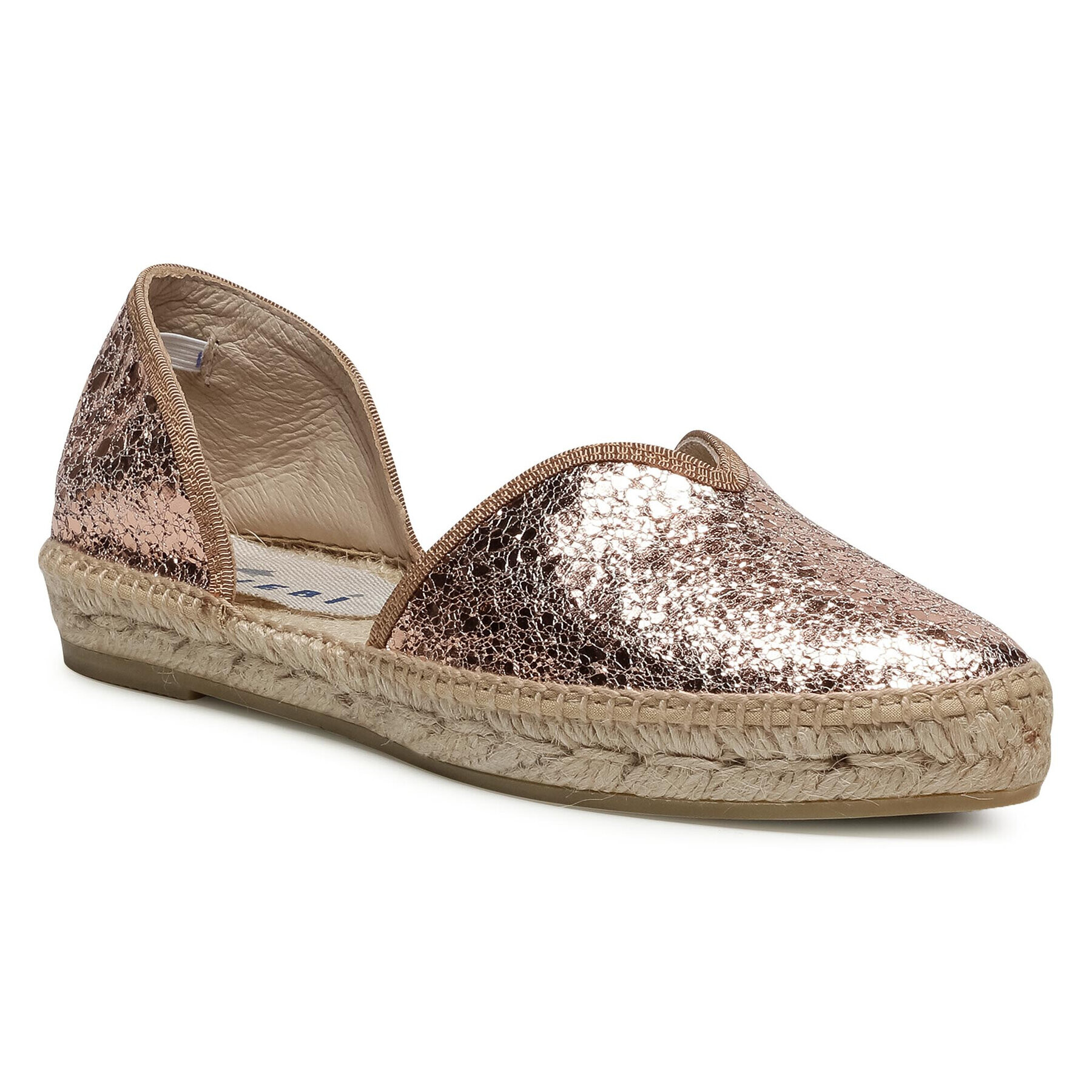 Manebi Espadrile Open-Side Flats G 0.4 O0 Auriu - Pled.ro