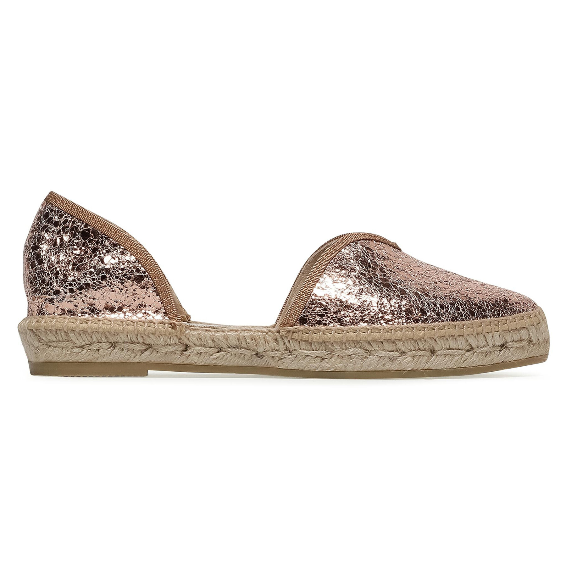 Manebi Espadrile Open-Side Flats G 0.4 O0 Auriu - Pled.ro