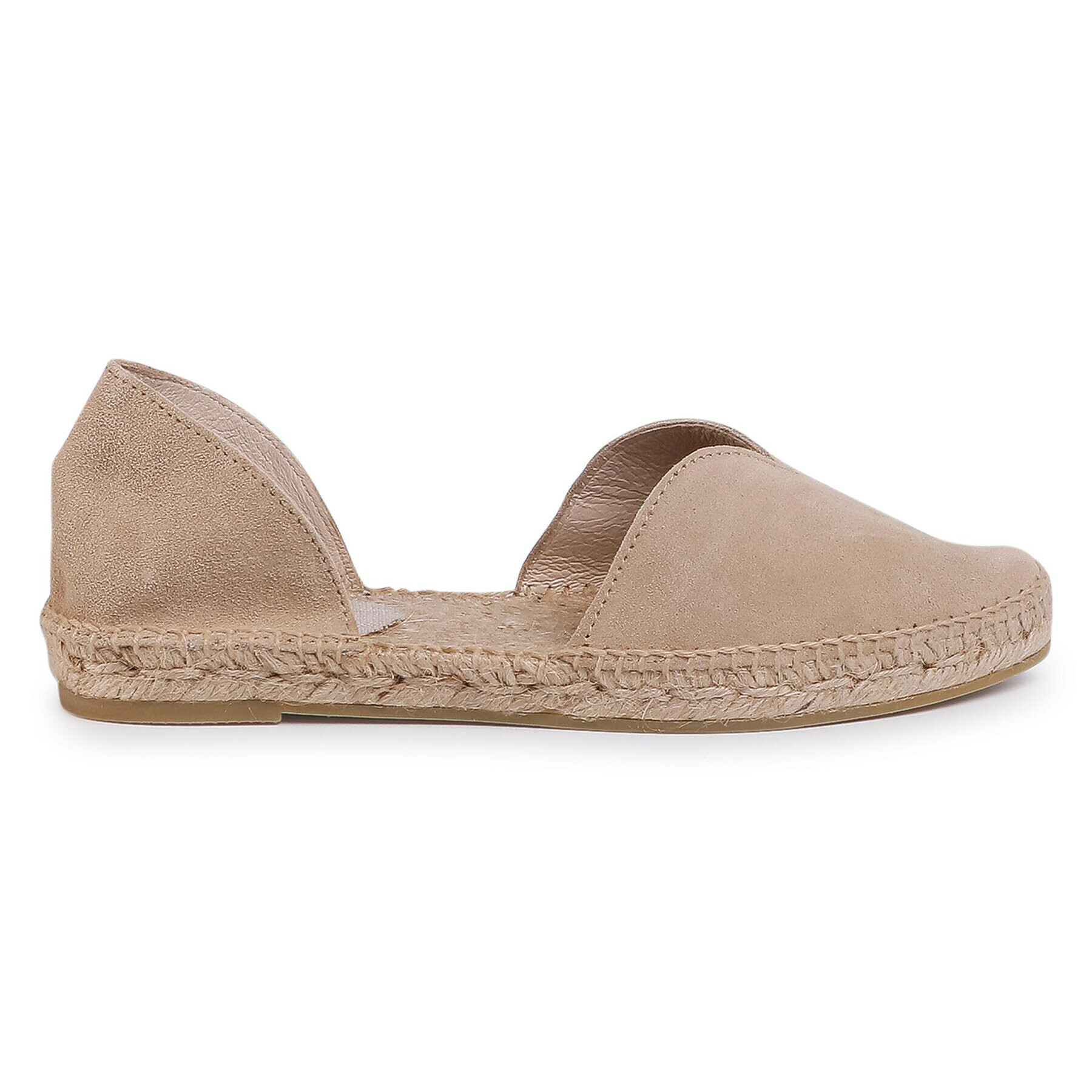 Manebi Espadrile Open Side Flats K 1.1 O0 Bej - Pled.ro