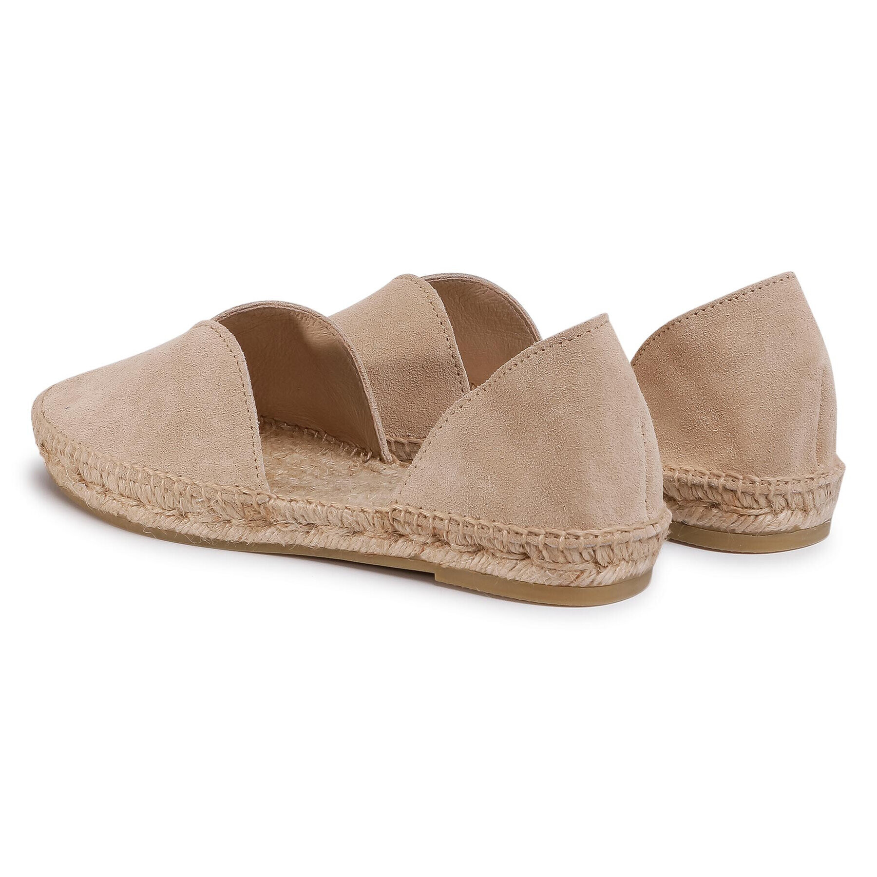 Manebi Espadrile Open Side Flats K 1.1 O0 Bej - Pled.ro