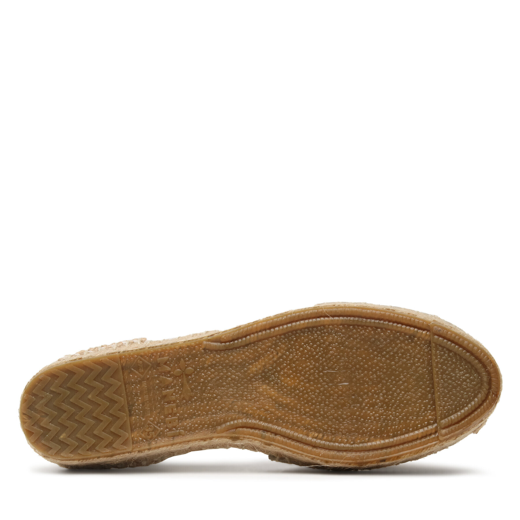 Manebi Espadrile Organic Hemp Flat Valenciana Espadrilles O 7.0 P0 Écru - Pled.ro