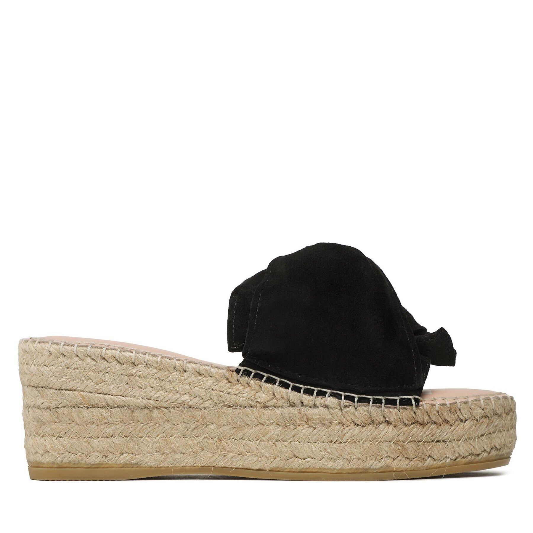 Manebi Espadrile Platforms With Knot K 1.0 WK Negru - Pled.ro