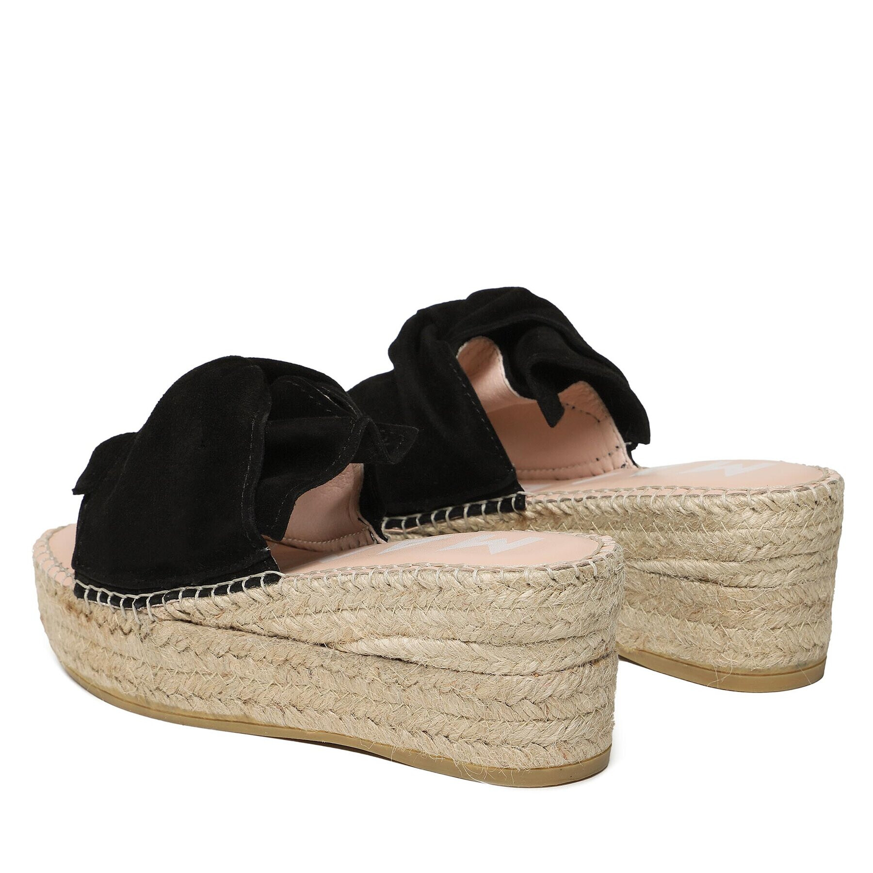 Manebi Espadrile Platforms With Knot K 1.0 WK Negru - Pled.ro