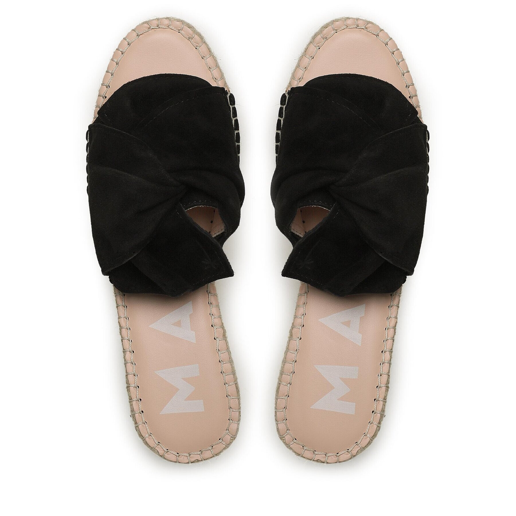 Manebi Espadrile Platforms With Knot K 1.0 WK Negru - Pled.ro