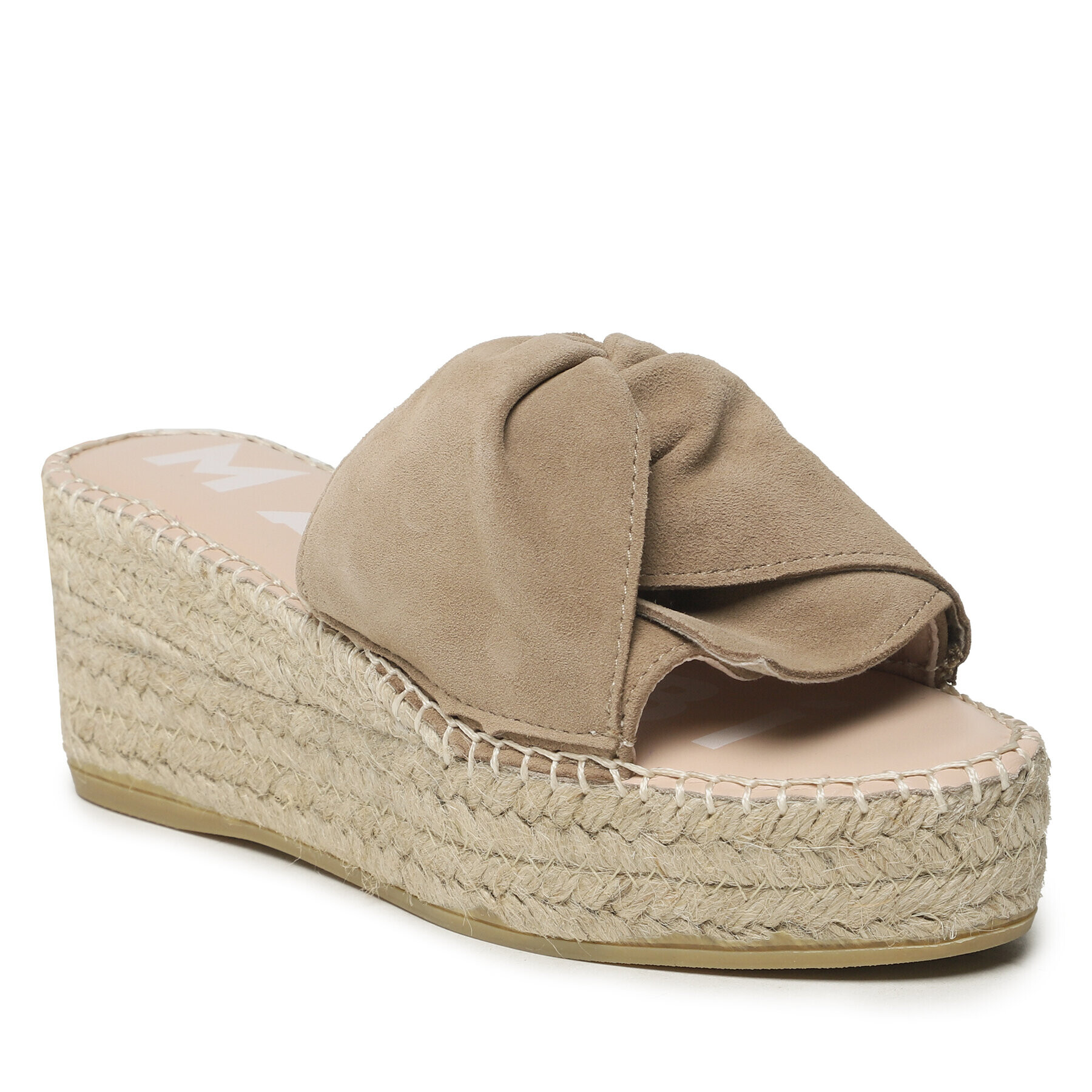 Manebi Espadrile Platforms With Knots W 1.9 WK Gri - Pled.ro