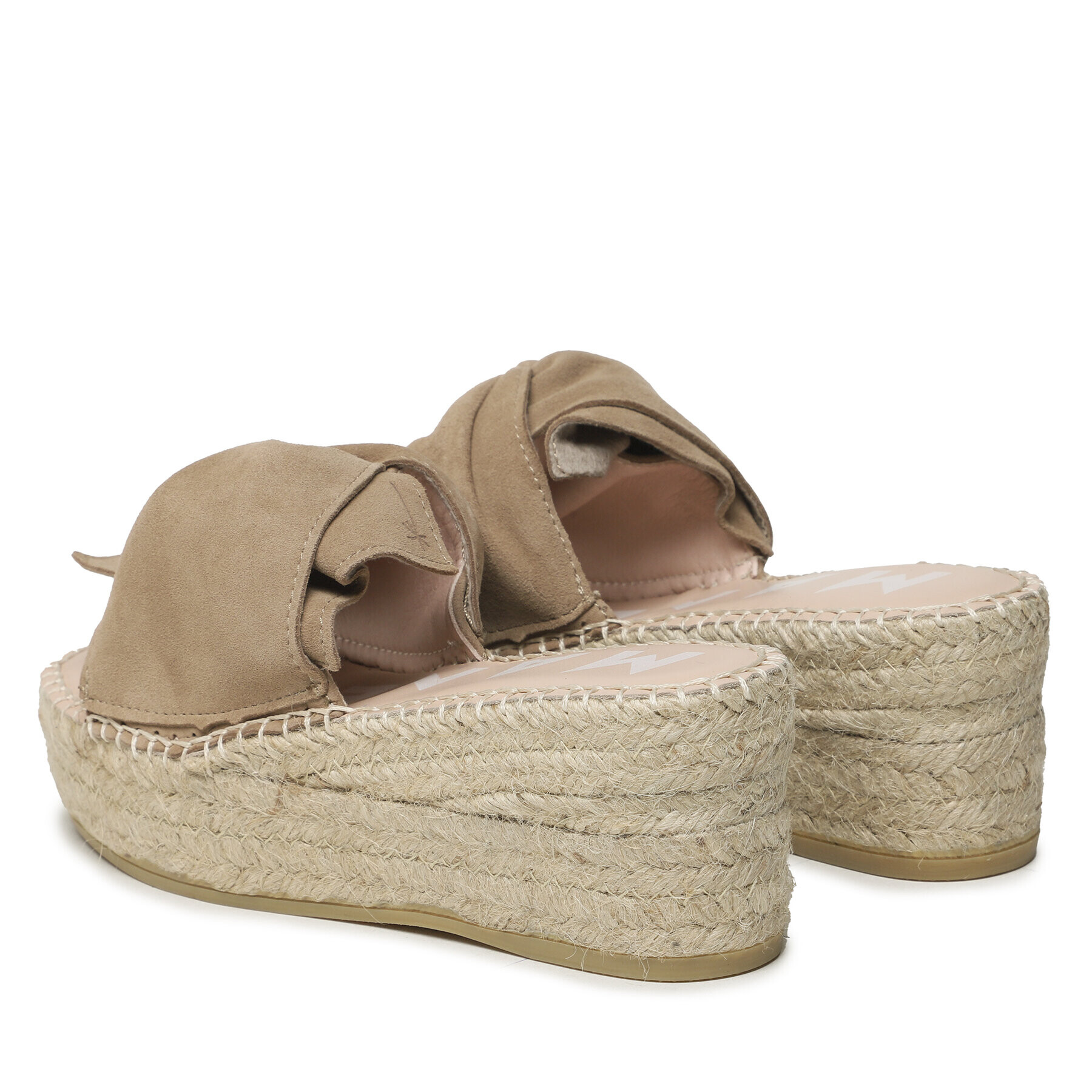 Manebi Espadrile Platforms With Knots W 1.9 WK Gri - Pled.ro