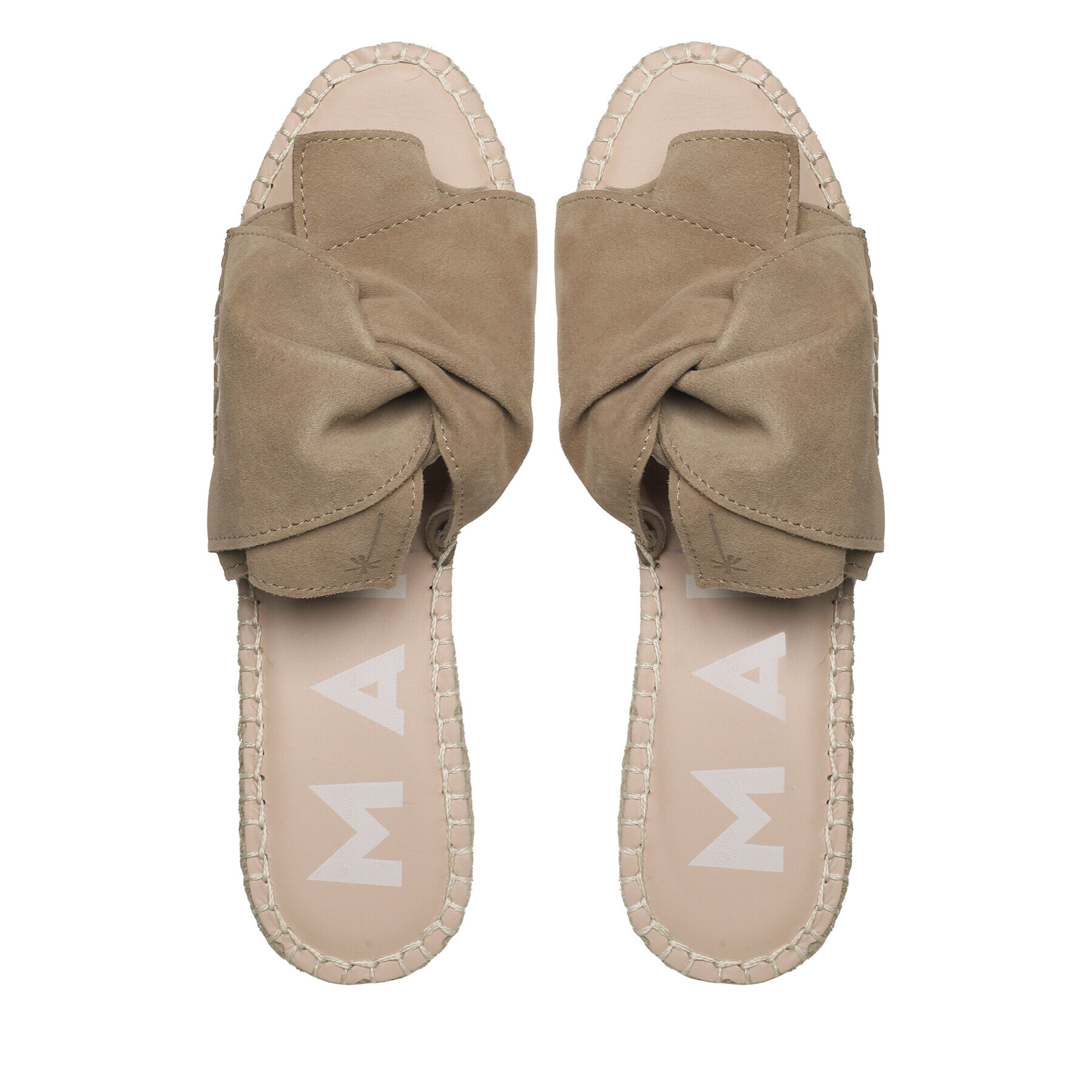 Manebi Espadrile Platforms With Knots W 1.9 WK Gri - Pled.ro