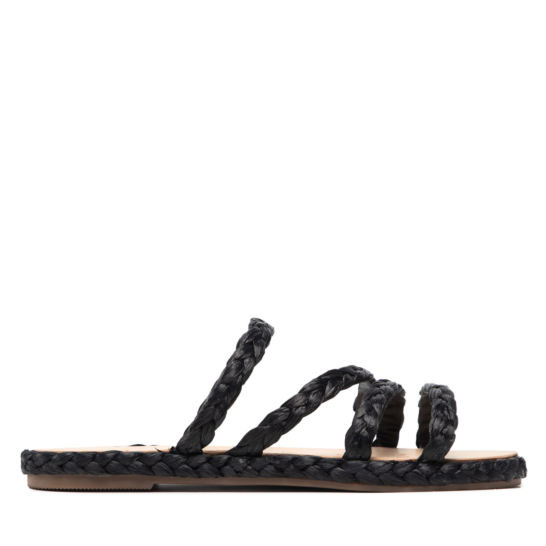 Manebi Espadrile Rope Sandals S 3.7 Y0 Negru - Pled.ro