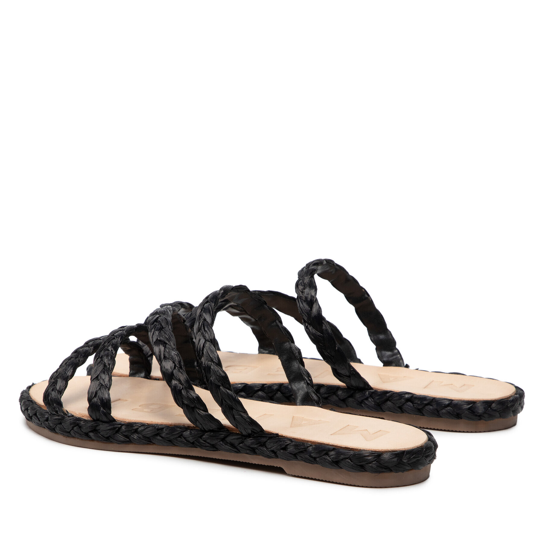 Manebi Espadrile Rope Sandals S 3.7 Y0 Negru - Pled.ro