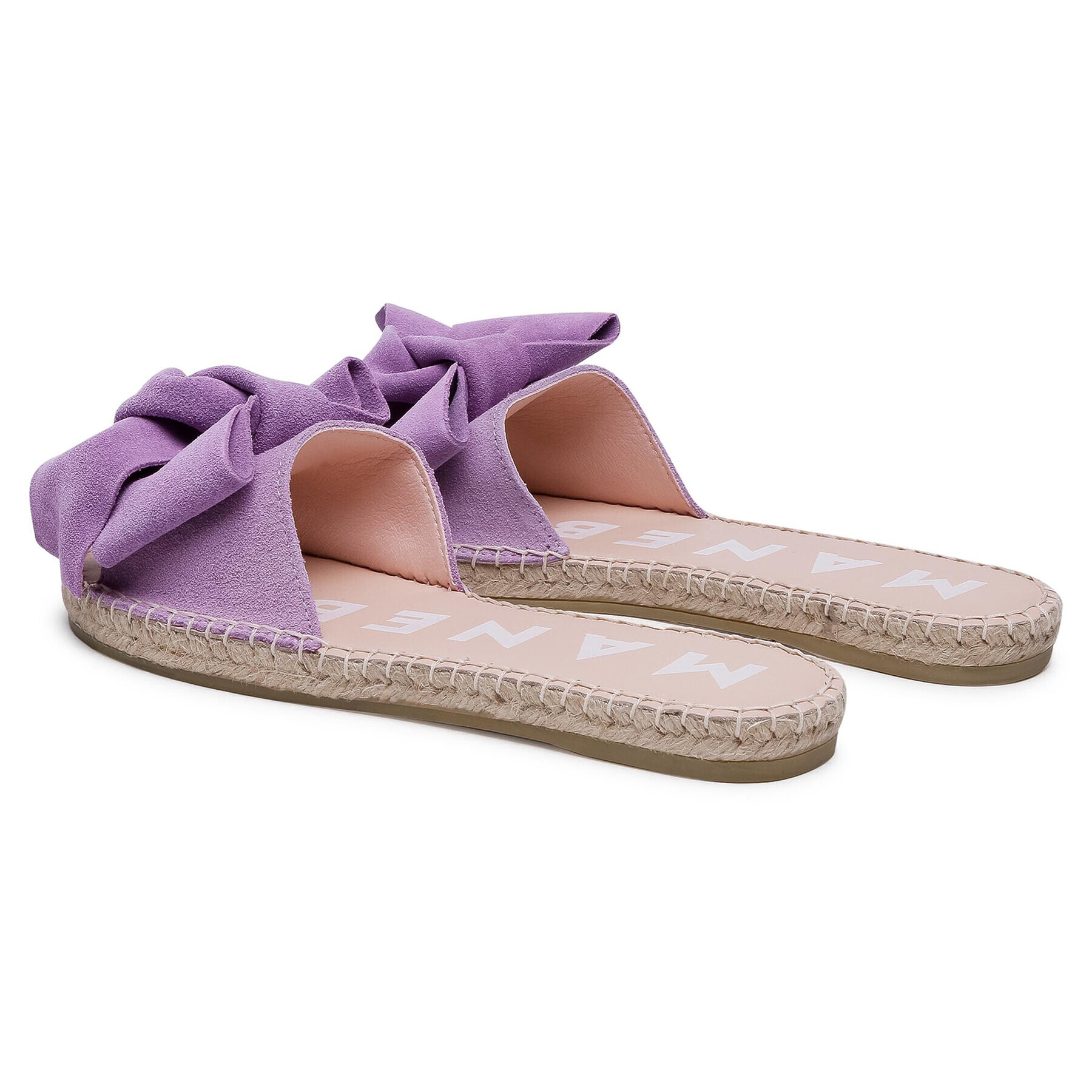 Manebi Espadrile Sadals With Bow M 3.8 J0 Violet - Pled.ro