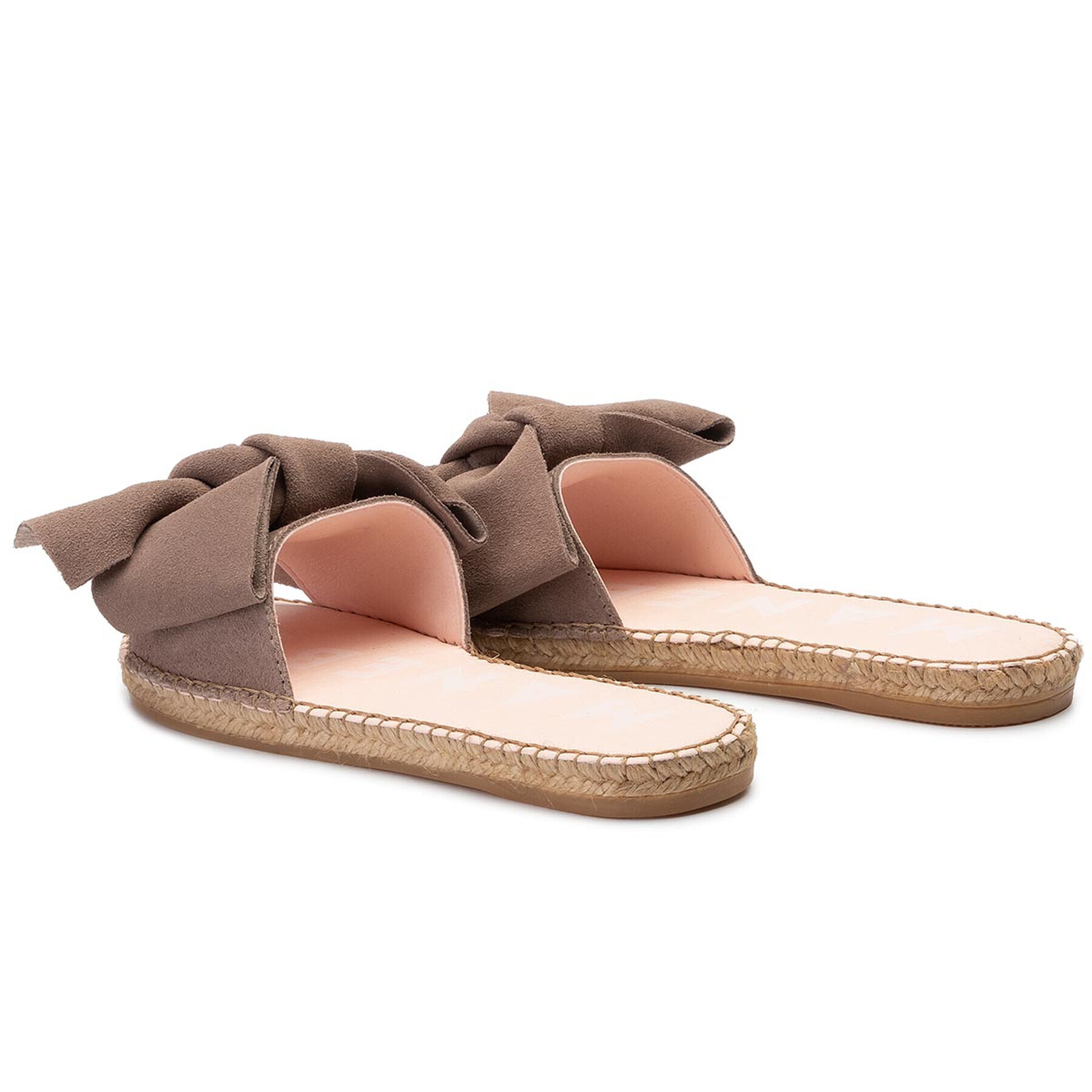 Manebi Espadrile Sandals With Bow K 1.9 J0 Maro - Pled.ro