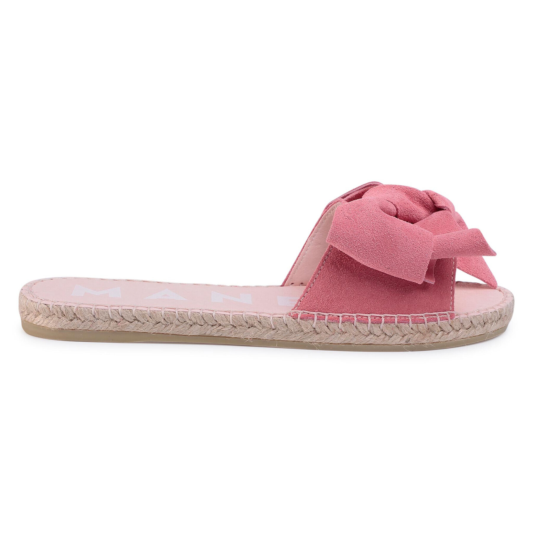 Manebi Espadrile Sandals With Bow M 2.0 J0 Roz - Pled.ro