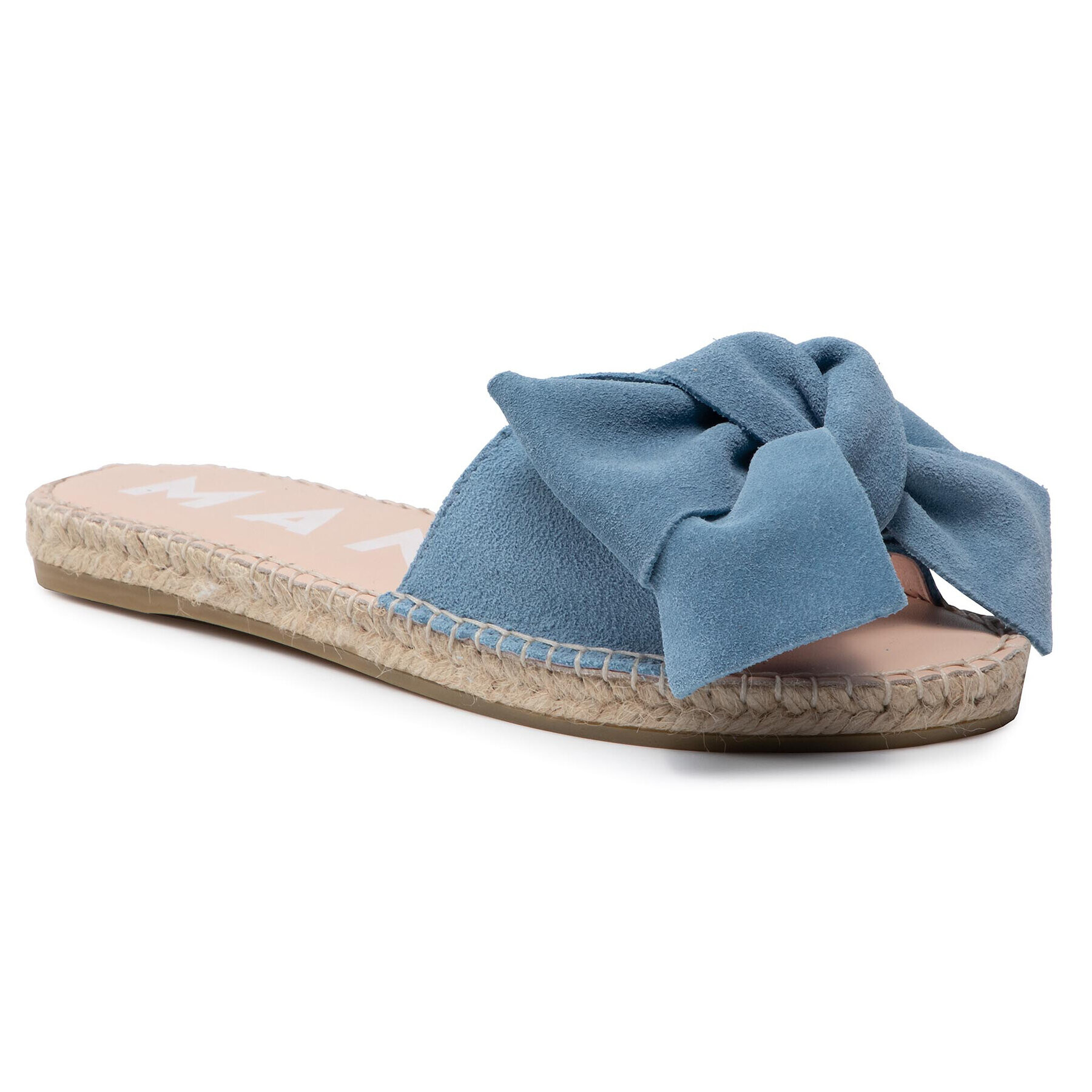 Manebi Espadrile Sandals With Bow M 3.0 J0 Albastru - Pled.ro