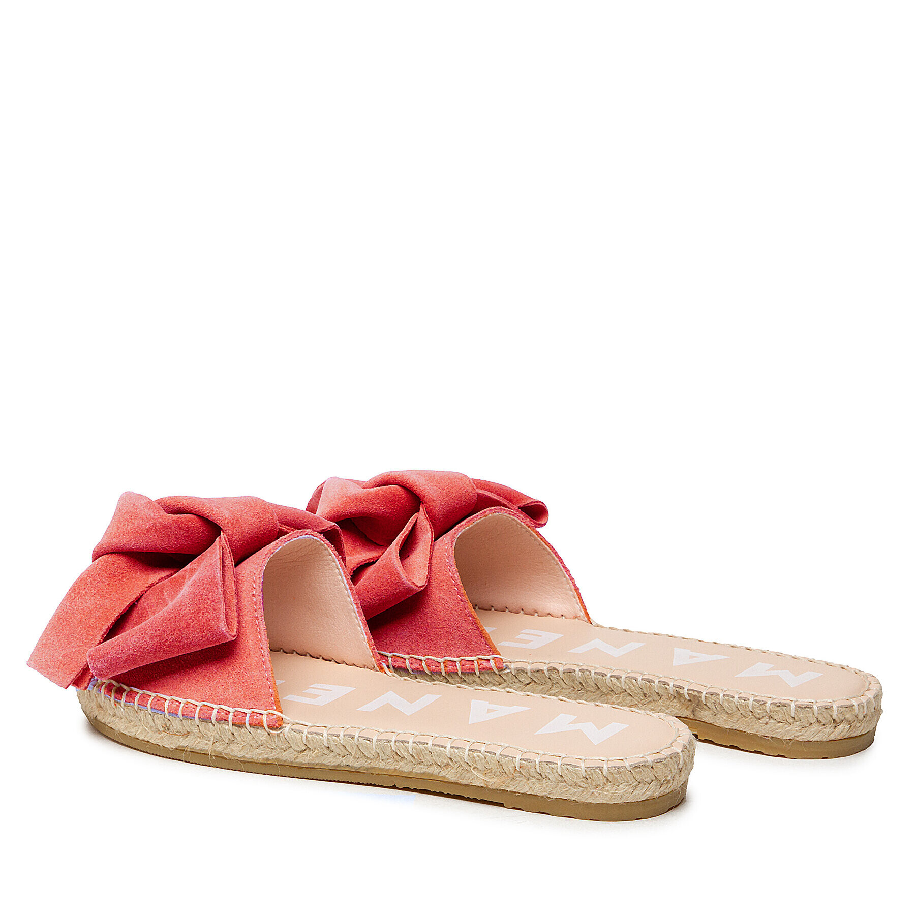 Manebi Espadrile Sandals With Bow R 3.3 J0 Portocaliu - Pled.ro