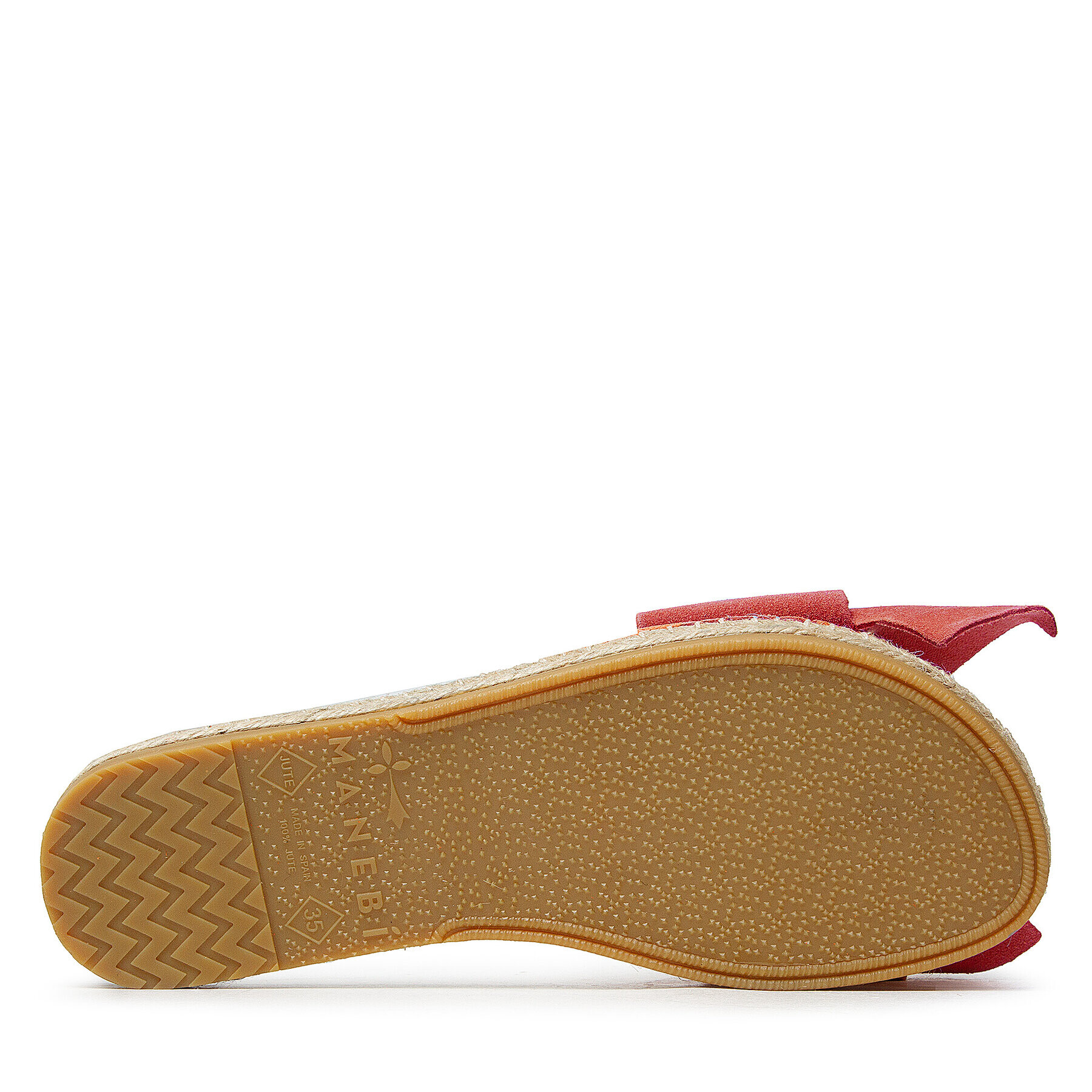 Manebi Espadrile Sandals With Bow R 3.3 J0 Portocaliu - Pled.ro