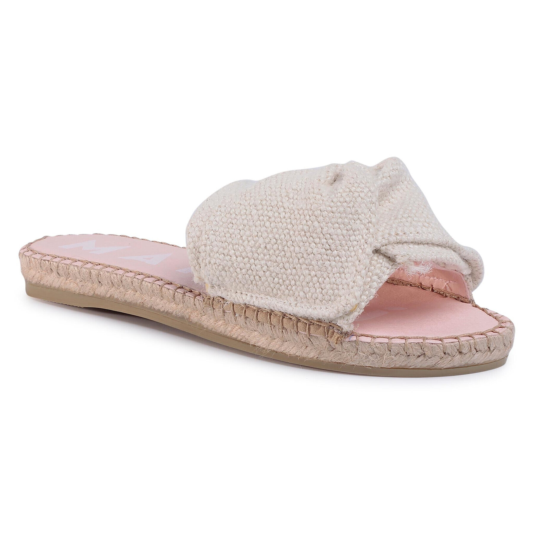 Manebi Espadrile Sandals With Knot B 3.0 J0 Bej - Pled.ro