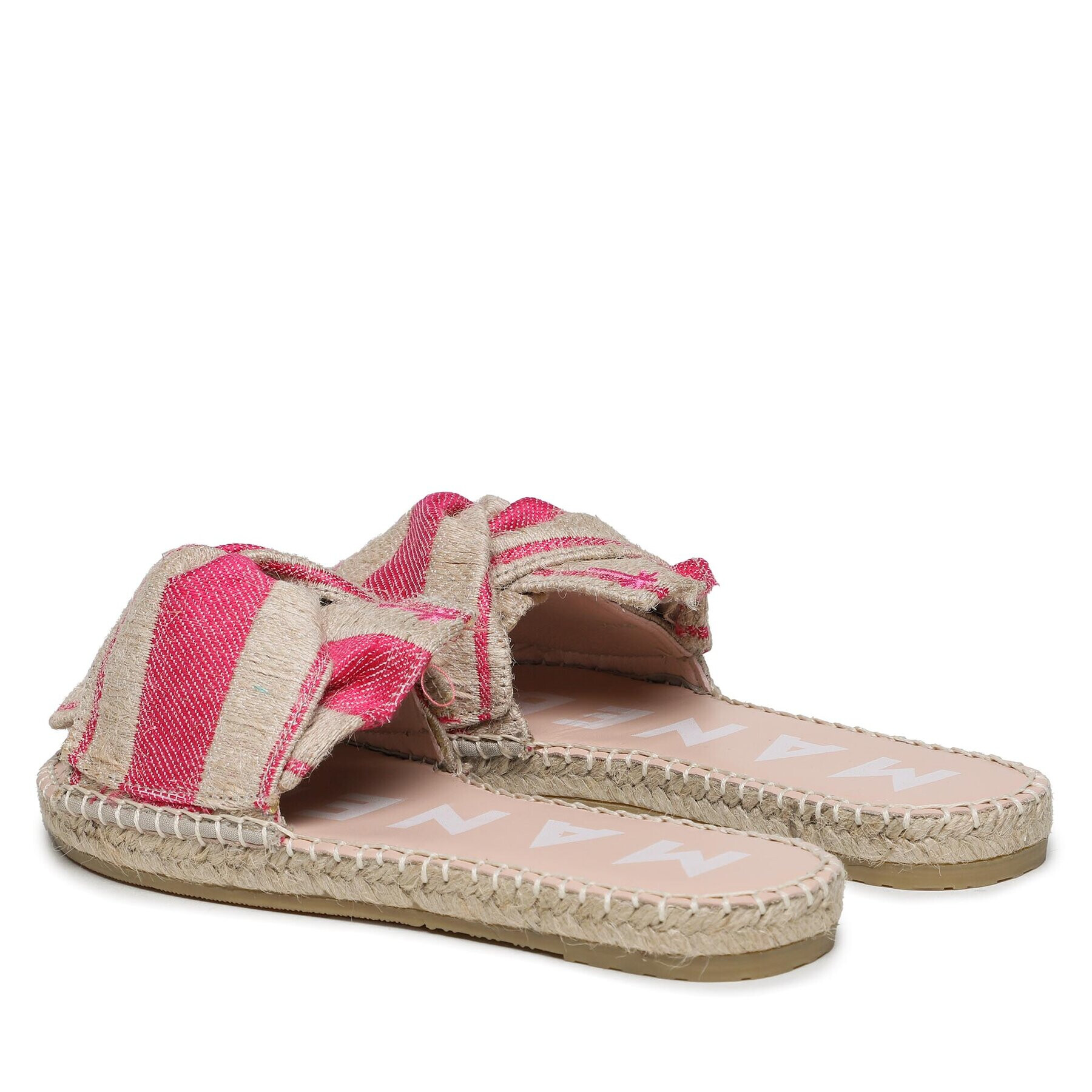 Manebi Espadrile Sandals With Knot G 4.5 JK Bej - Pled.ro