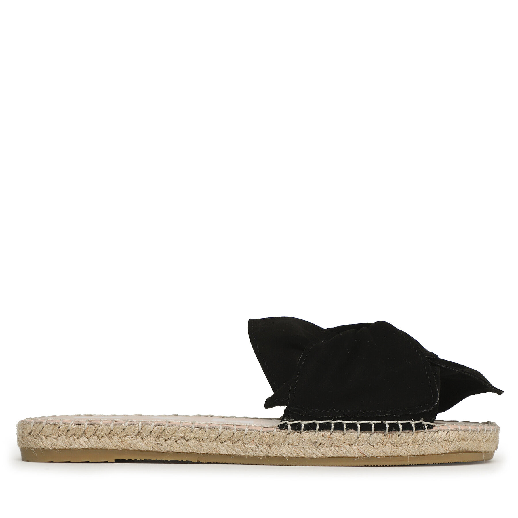 Manebi Espadrile Sandals With Knot K 1.0 JK Negru - Pled.ro