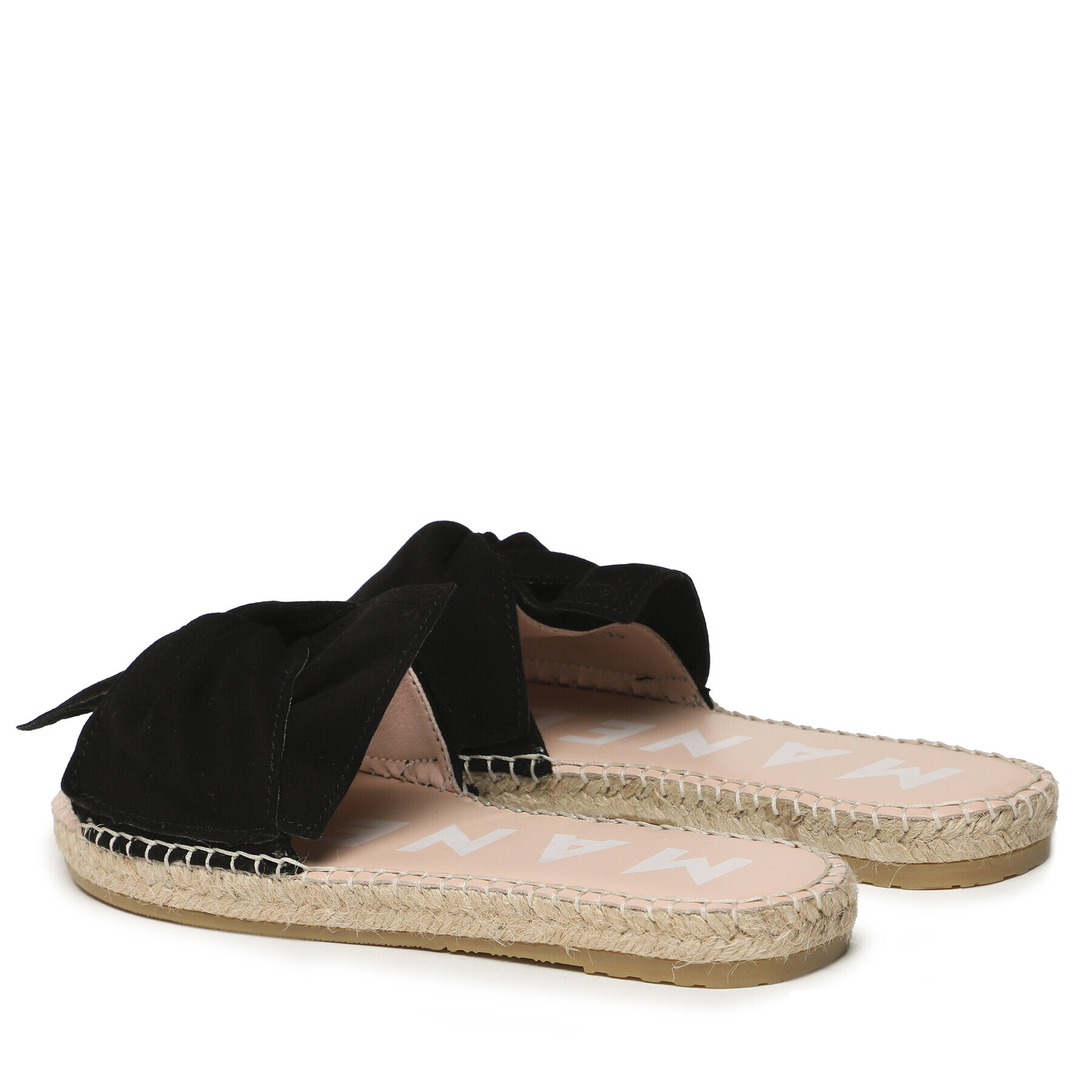 Manebi Espadrile Sandals With Knot K 1.0 JK Negru - Pled.ro