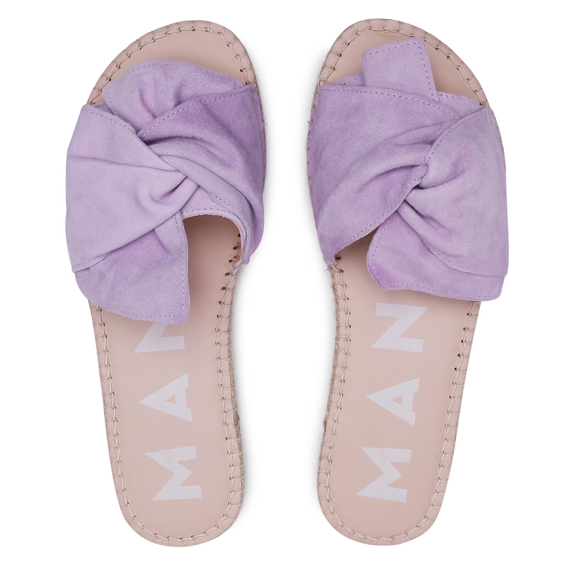 Manebi Espadrile Sandals With Knot M 9.8 JK Violet - Pled.ro