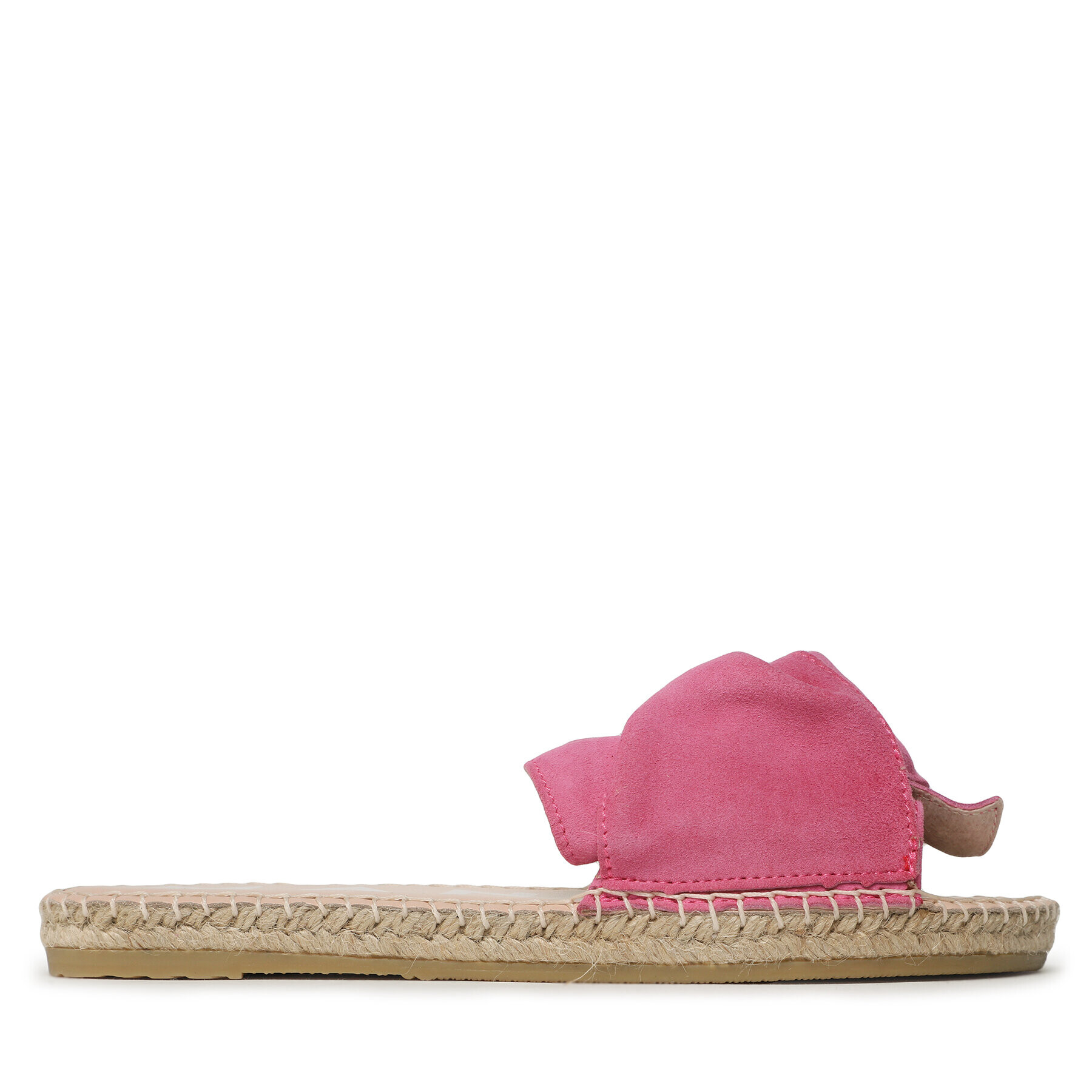 Manebi Espadrile Sandals With Knot R 1.0 JK Roz - Pled.ro