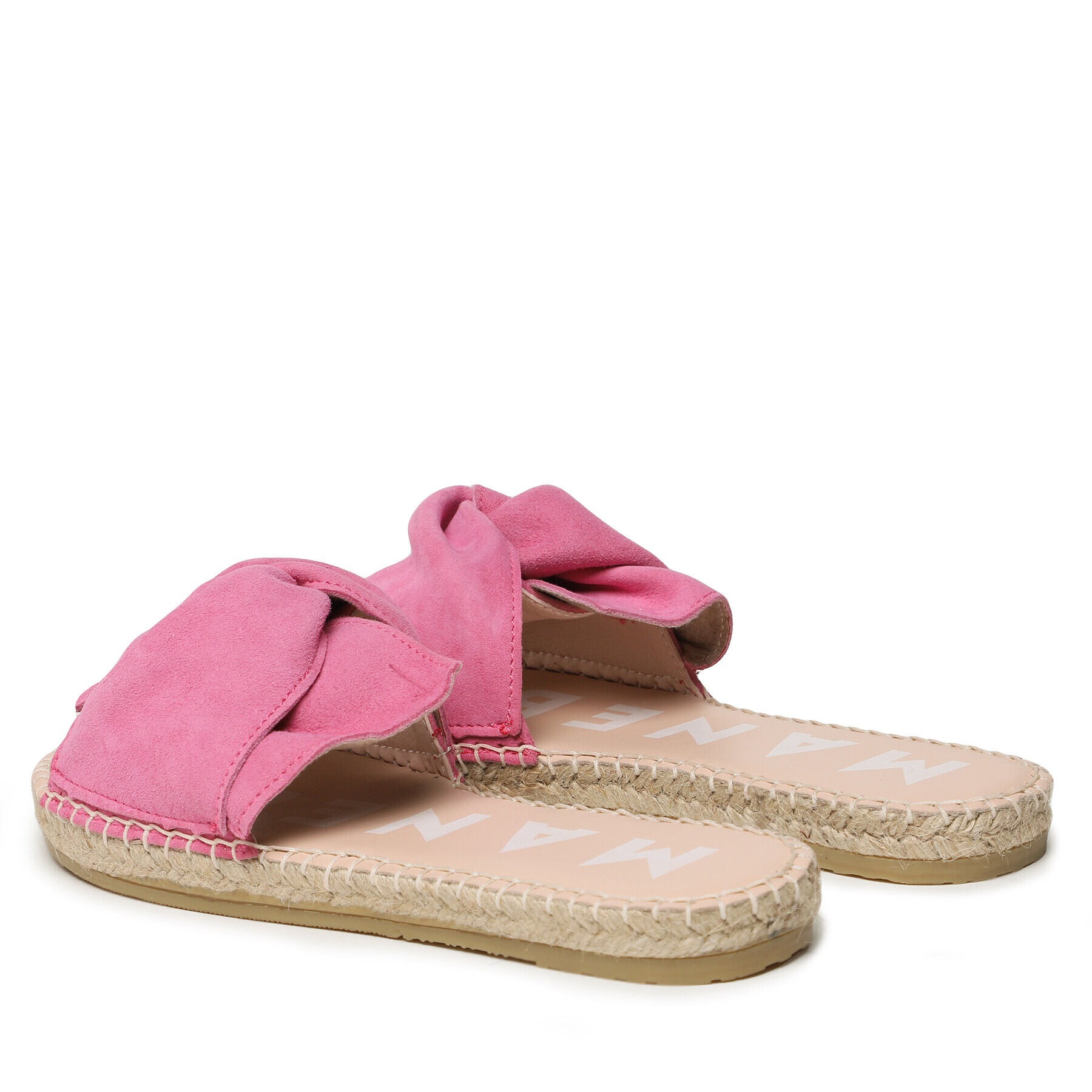 Manebi Espadrile Sandals With Knot R 1.0 JK Roz - Pled.ro