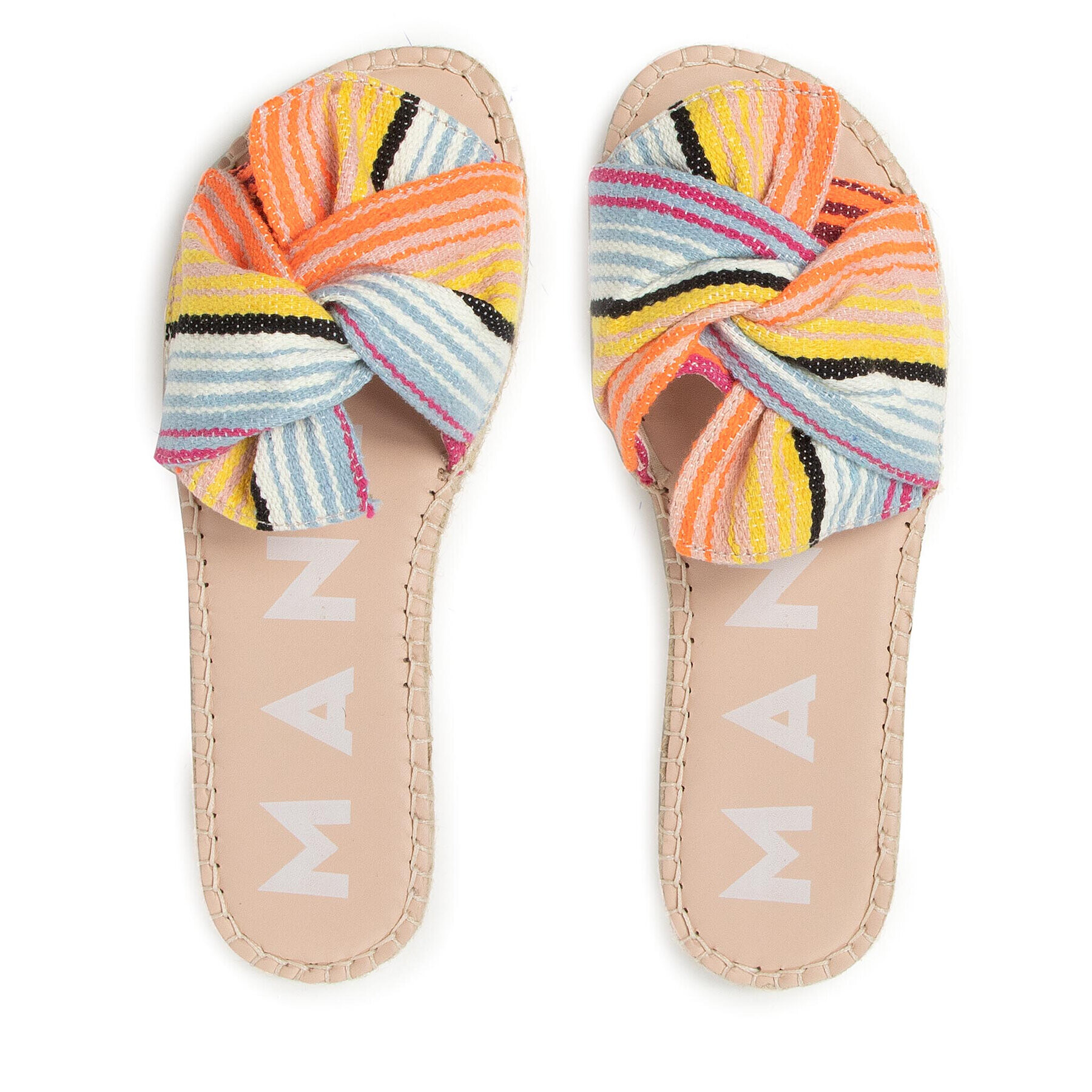 Manebi Espadrile Sandals With Knot T 2.1 JK Colorat - Pled.ro