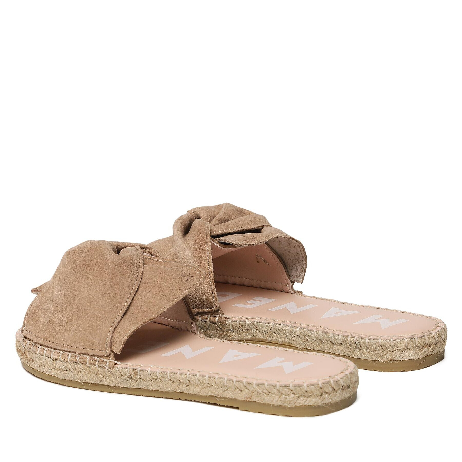 Manebi Espadrile Sandals With Knot W 1.9 JK Bej - Pled.ro