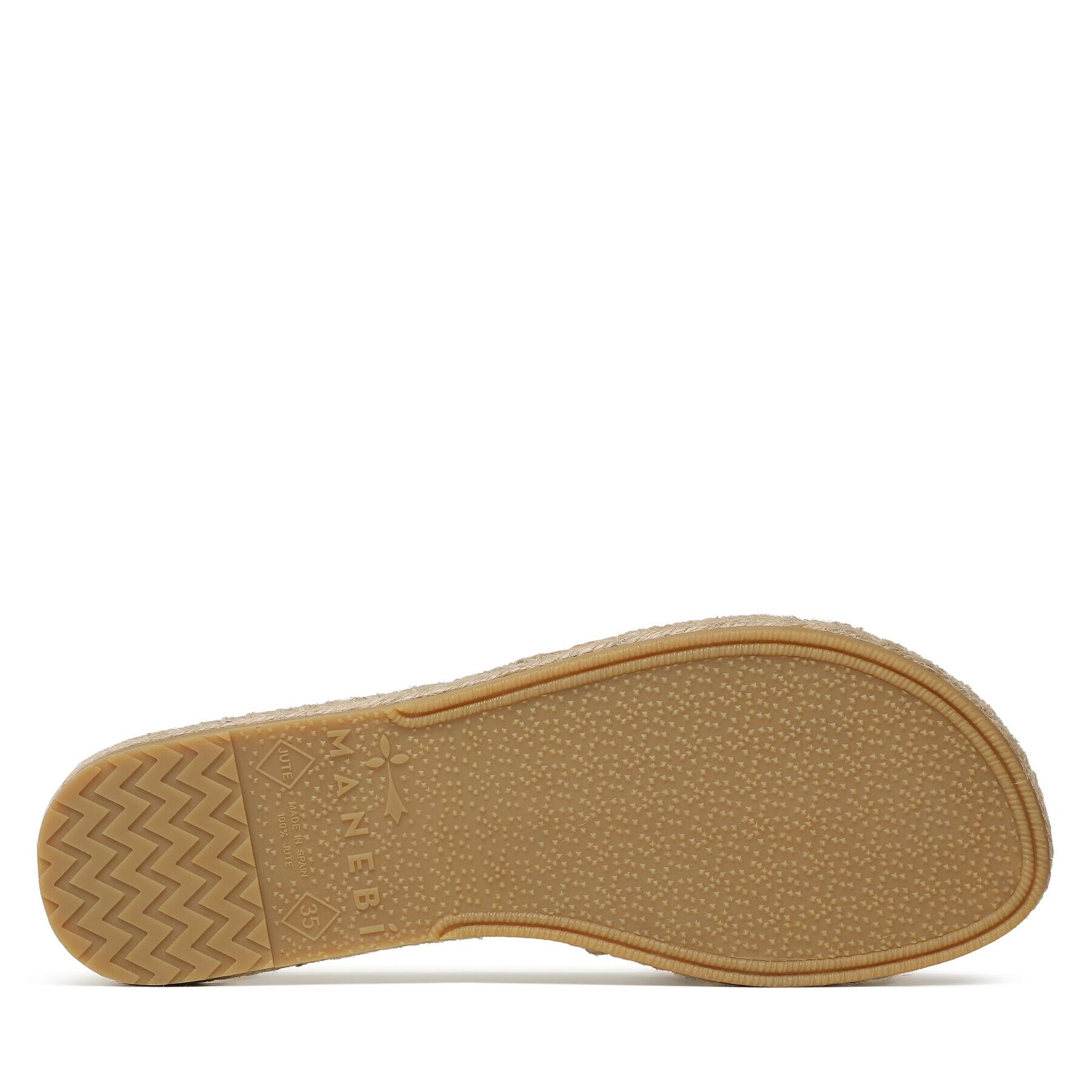 Manebi Espadrile Sandals With Knot W 1.9 JK Bej - Pled.ro