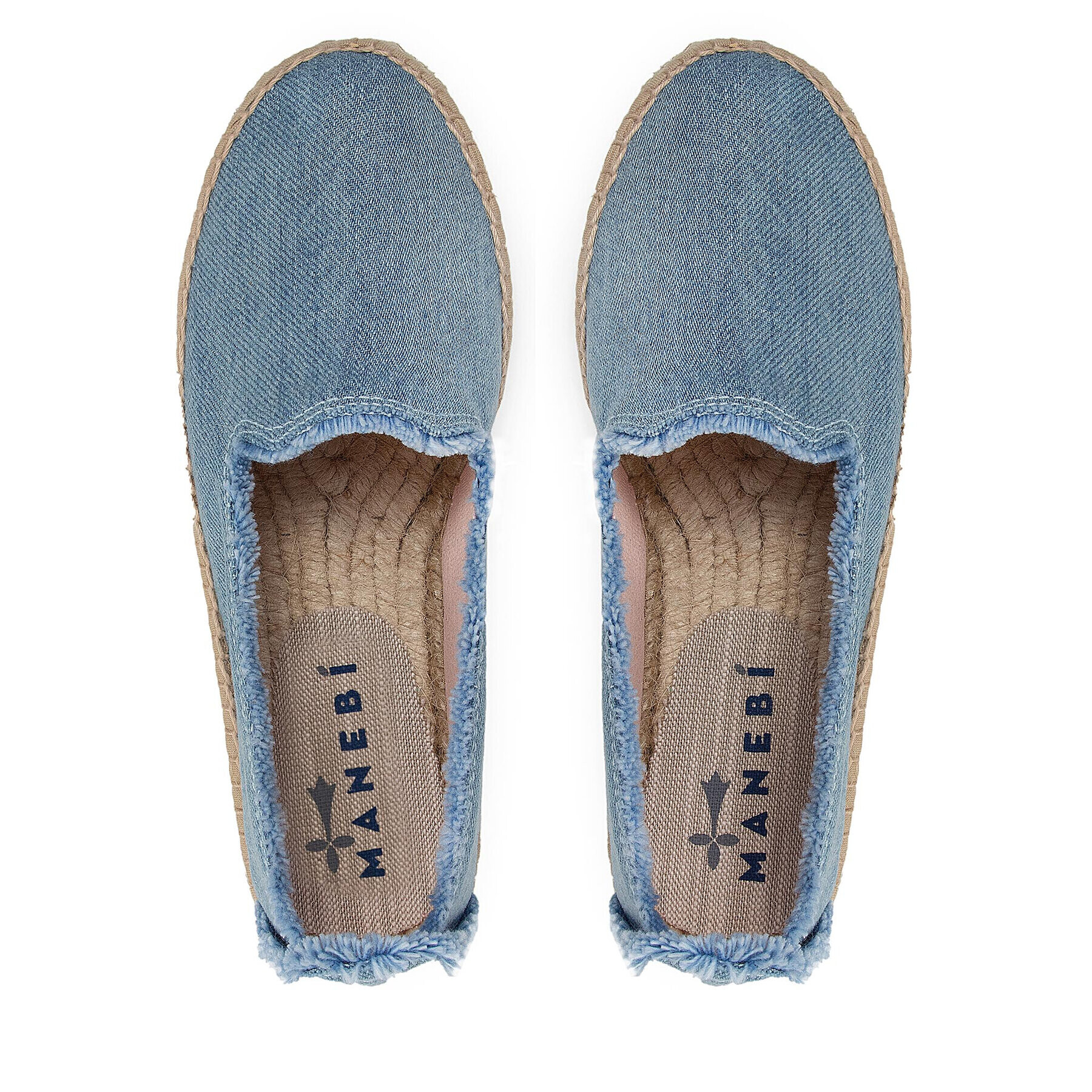 Manebi Espadrile Slippers D G 1.09 D0 Albastru - Pled.ro