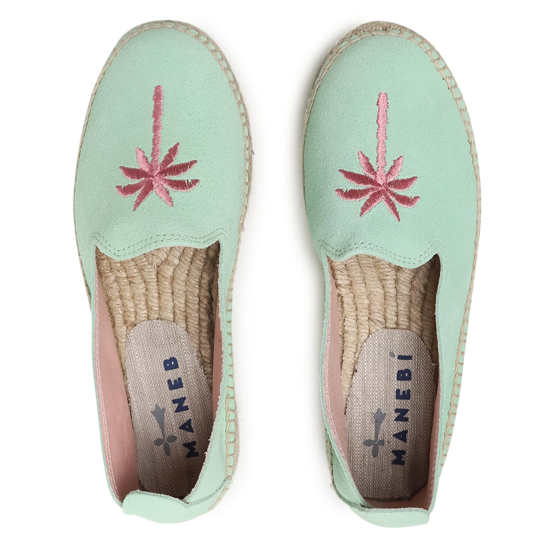 Manebi Espadrile Slippers D G 6.6 D0 Verde - Pled.ro