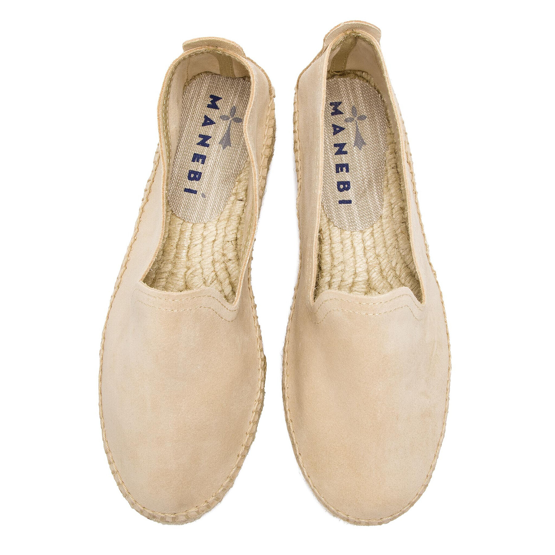 Manebi Espadrile Slippers D K 1.1 N0 Bej - Pled.ro