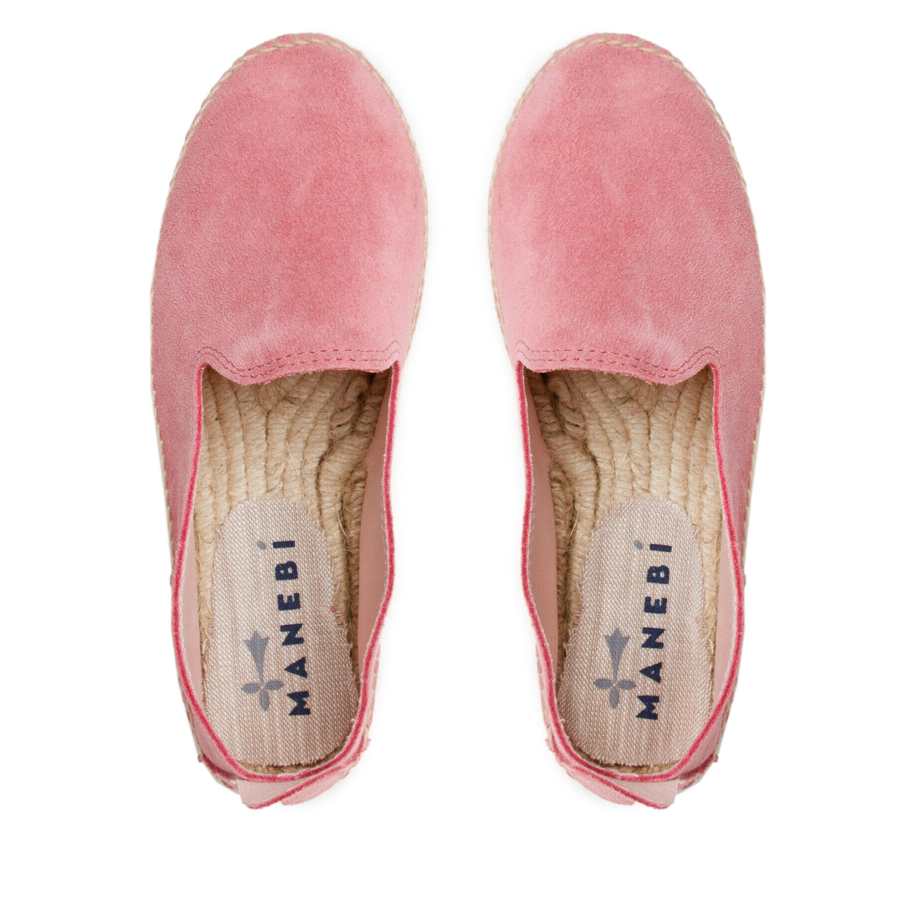 Manebi Espadrile Slippers D R 3.4 D0 Roz - Pled.ro